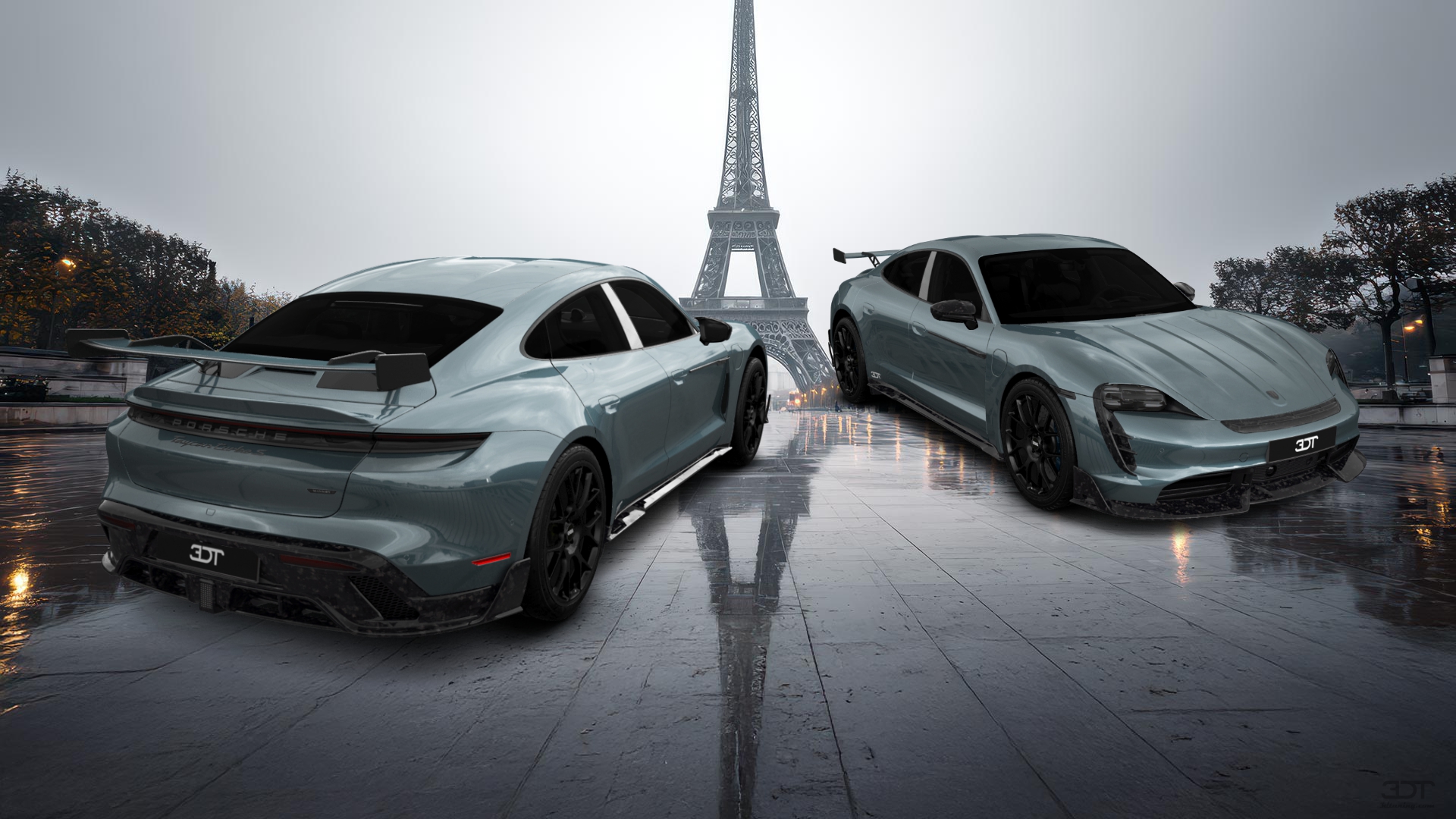 Porsche Taycan 4 Door Saloon 2019 tuning