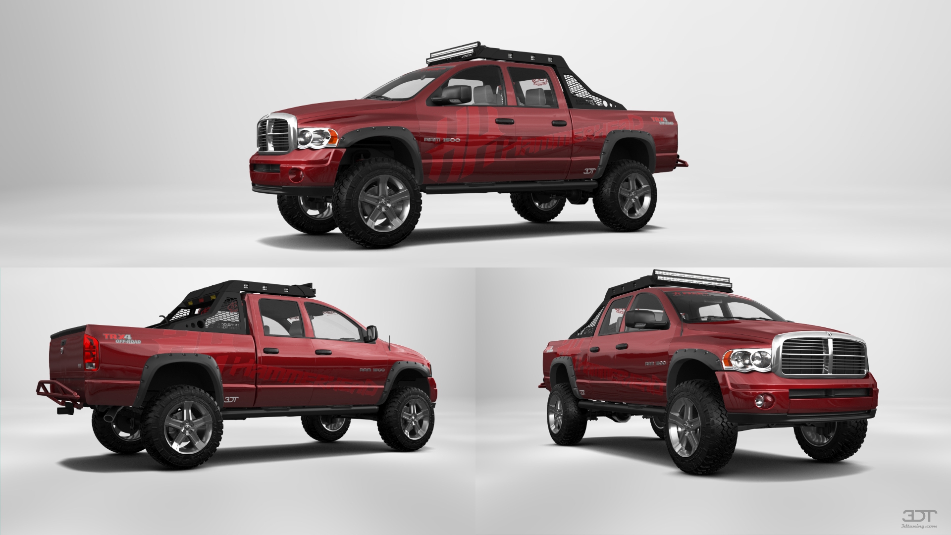 Dodge Ram 1500 6.4 ft box 4 Door pickup truck 2002 tuning