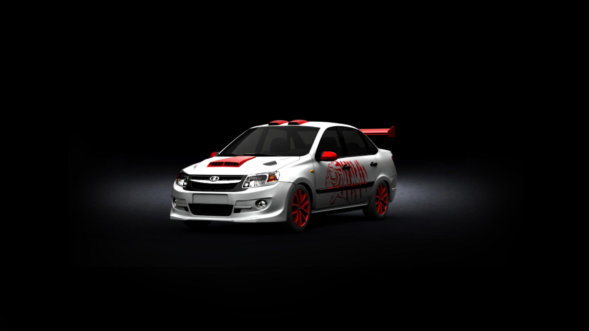 Lada Granta Sport sedan 2012 tuning