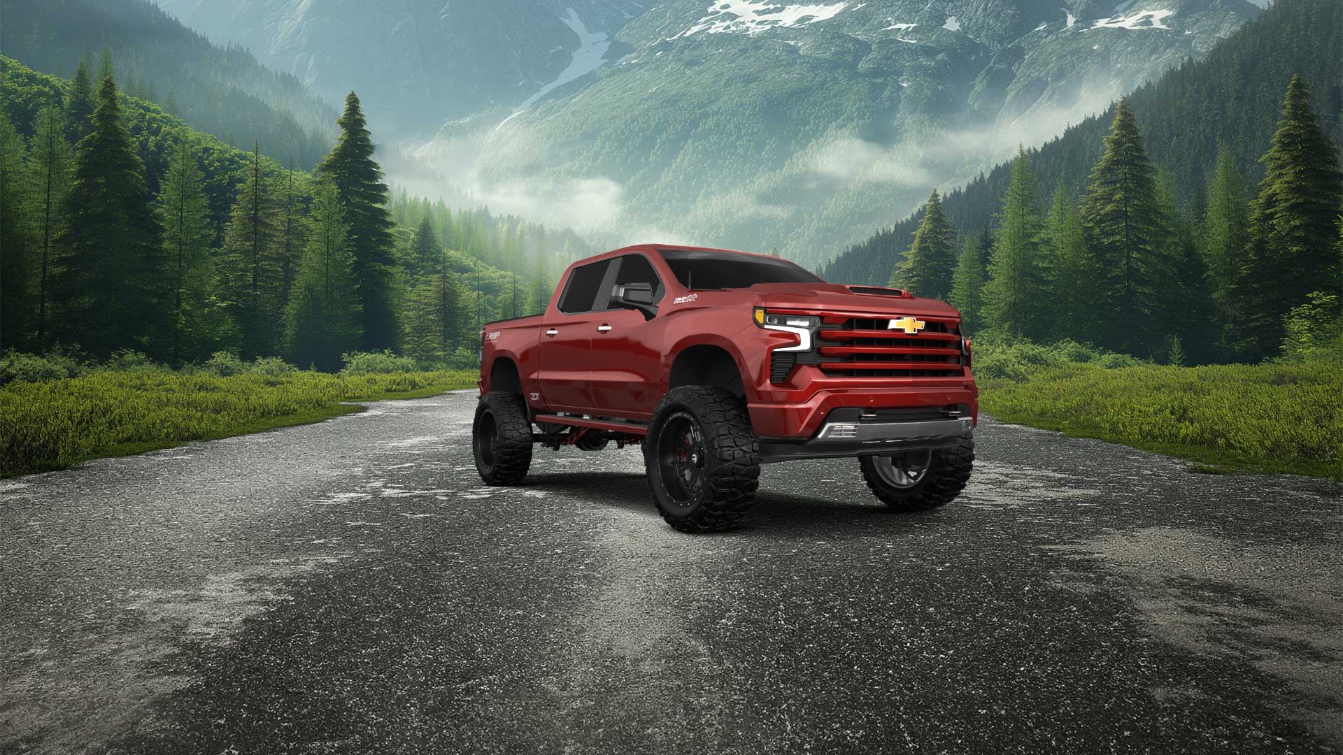 Chevrolet Silverado 1500 Crew Cab 5.8 ft box 4 Door pickup truck 2023