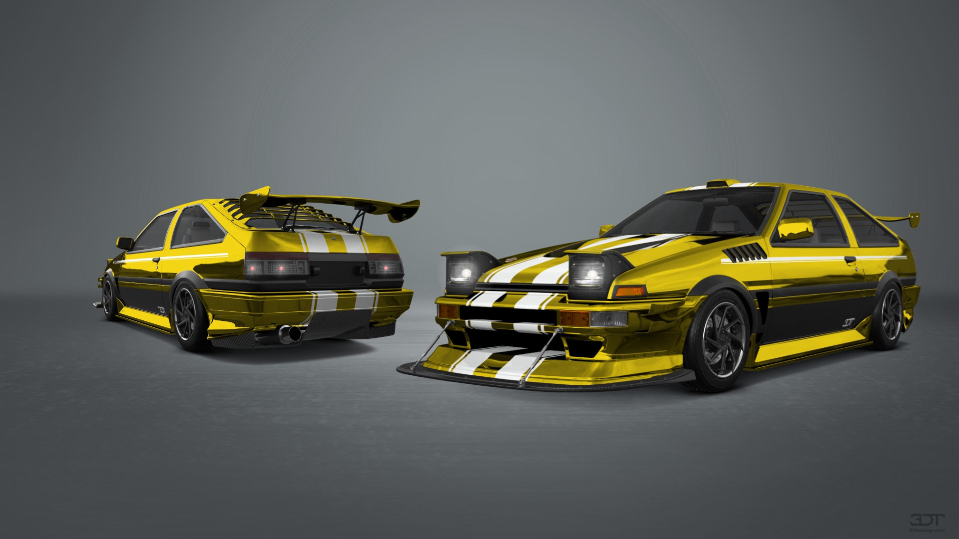 Toyota AE86 3 Door Hatchback 1985 tuning