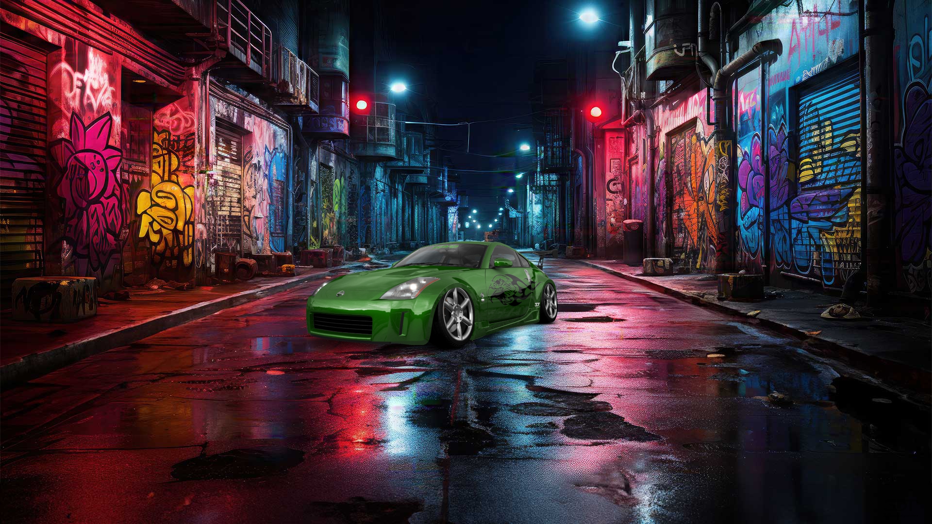 Nissan 350Z 2 Door Coupe 2002 tuning