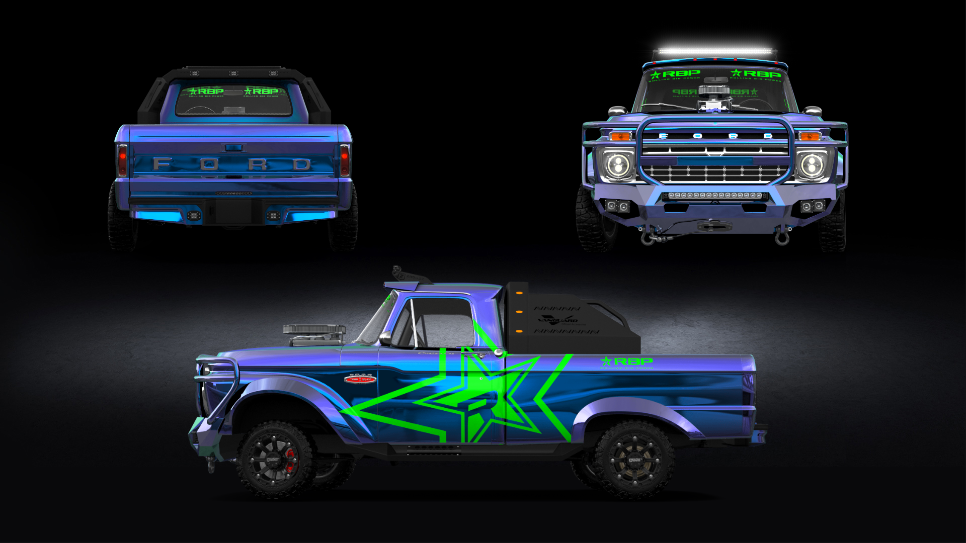 Ford F-100 Custom Cab 2 Door pickup truck 1966 Images