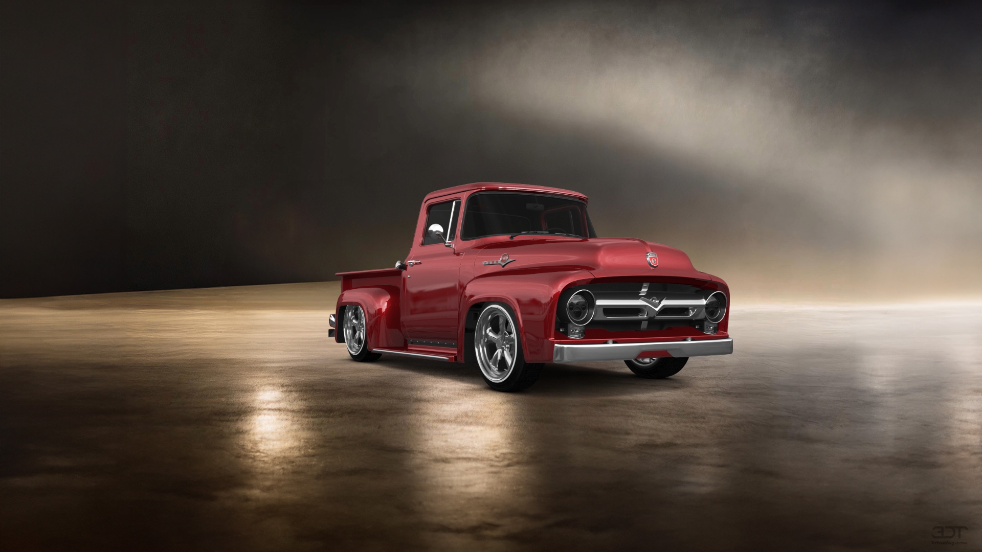 Ford F-100 2 Door truck 1956 tuning