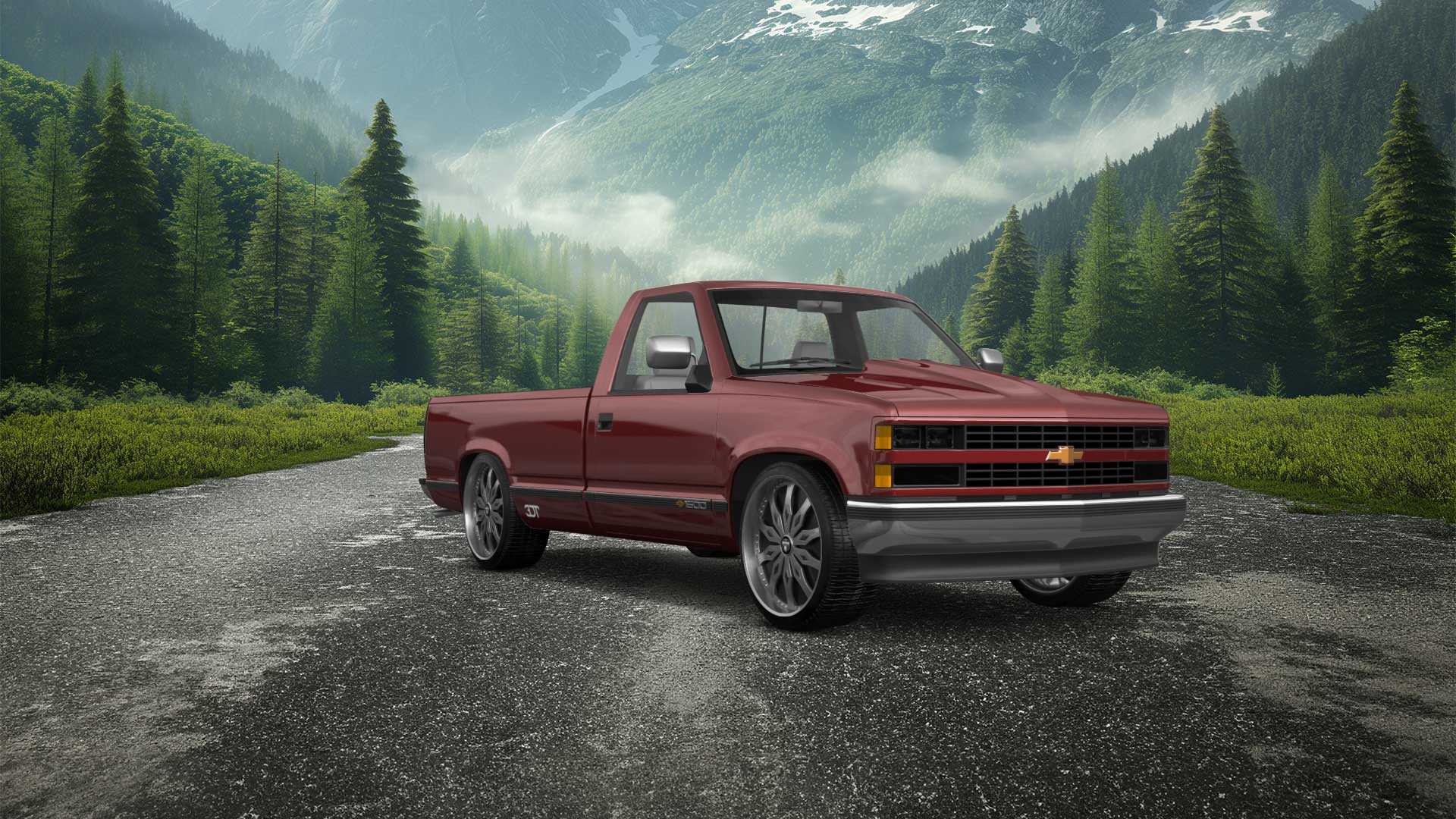 Chevrolet K1500 Regular Cab Fleetside Pickup 1988 tuning