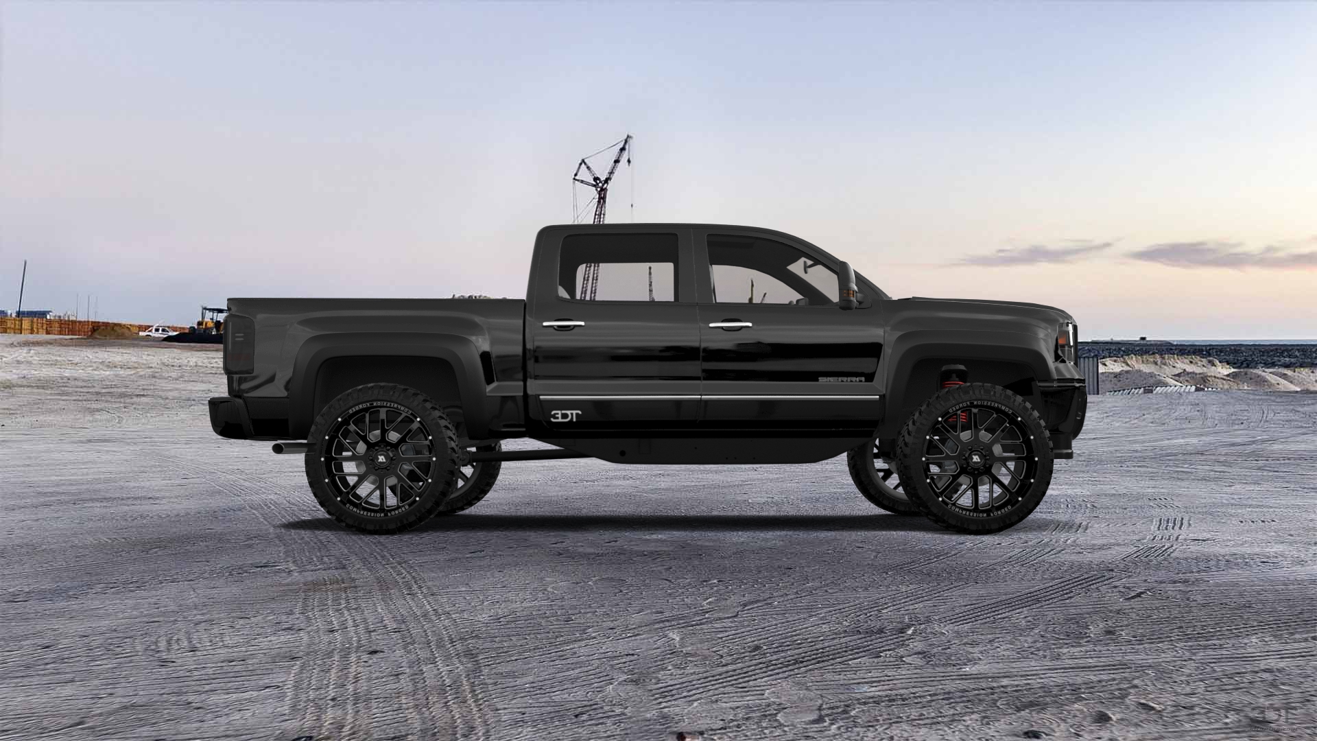 GMC Sierra 4 Door pickup truck 2014 tuning