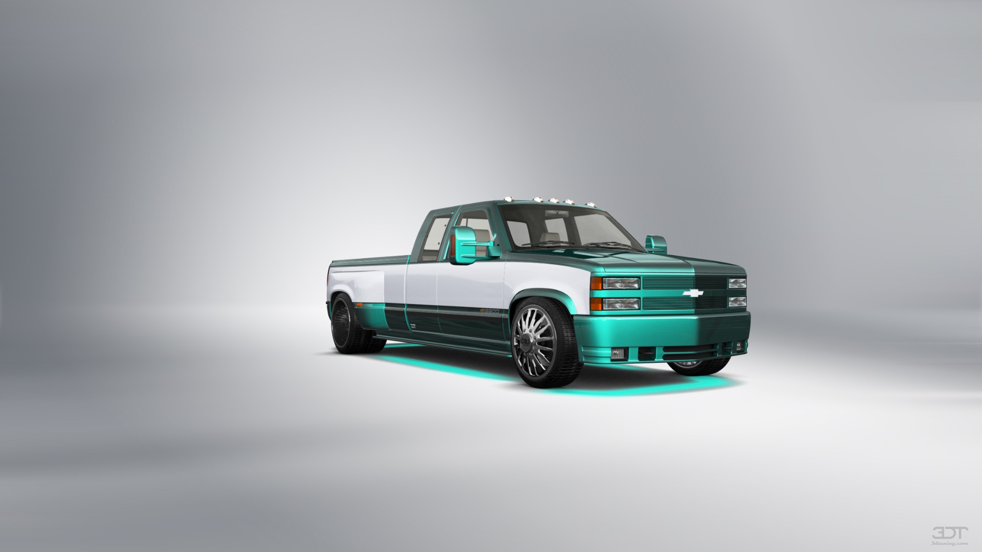 Chevrolet K3500 Extended Cab Pickup Truck 1988