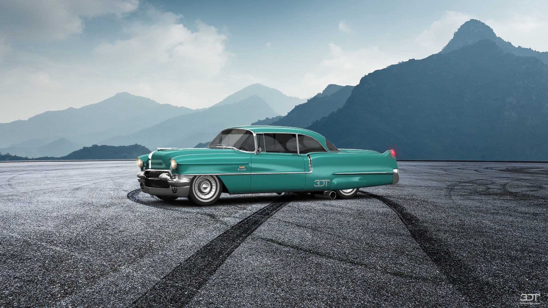 Cadillac De Ville Coupe 1956