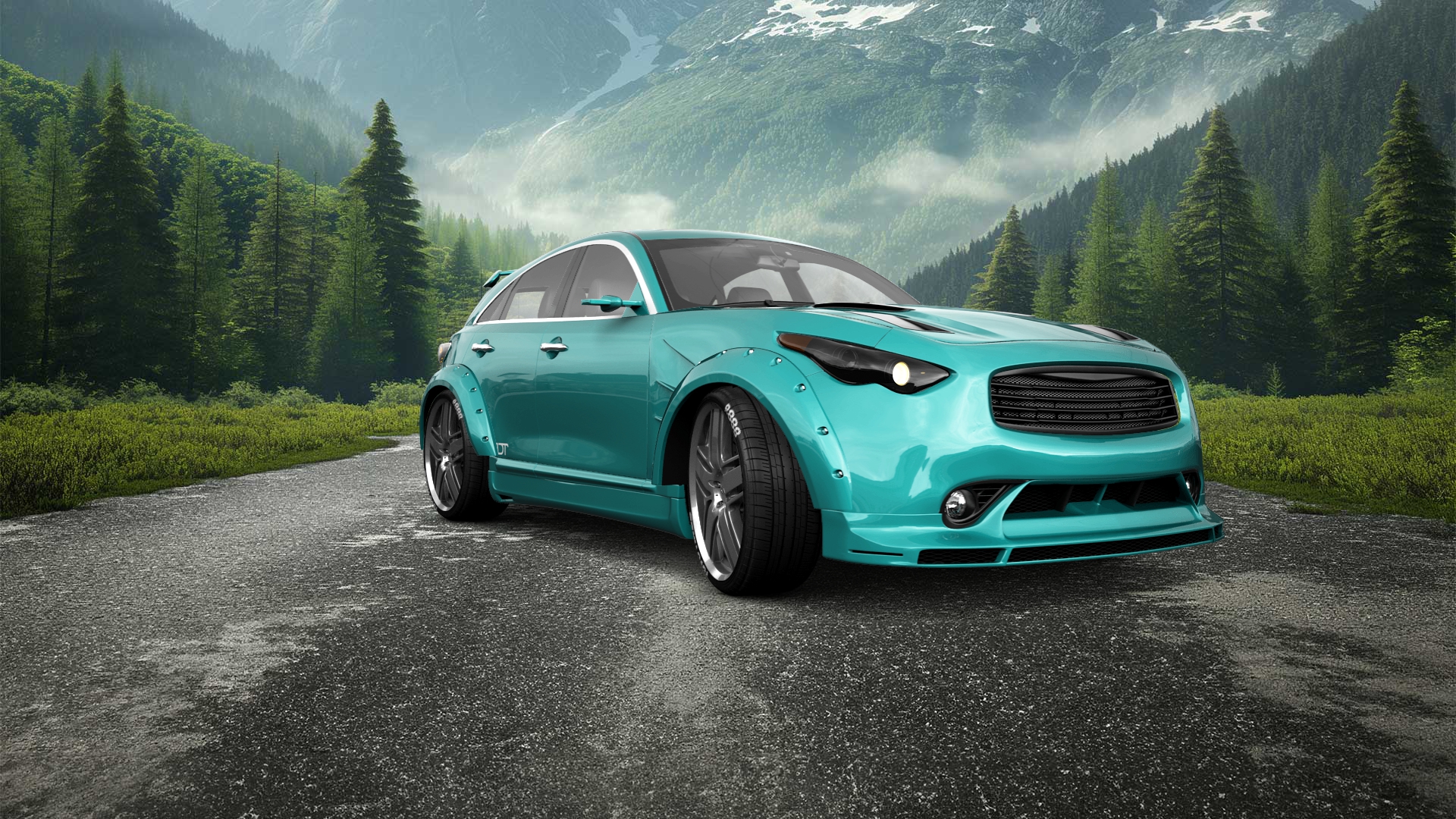 Infiniti FX50 SUV 2009 tuning