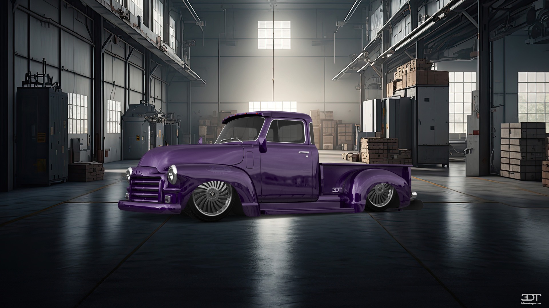 GMC 100 Stepside 2 Door pickup truck 1954 tuning