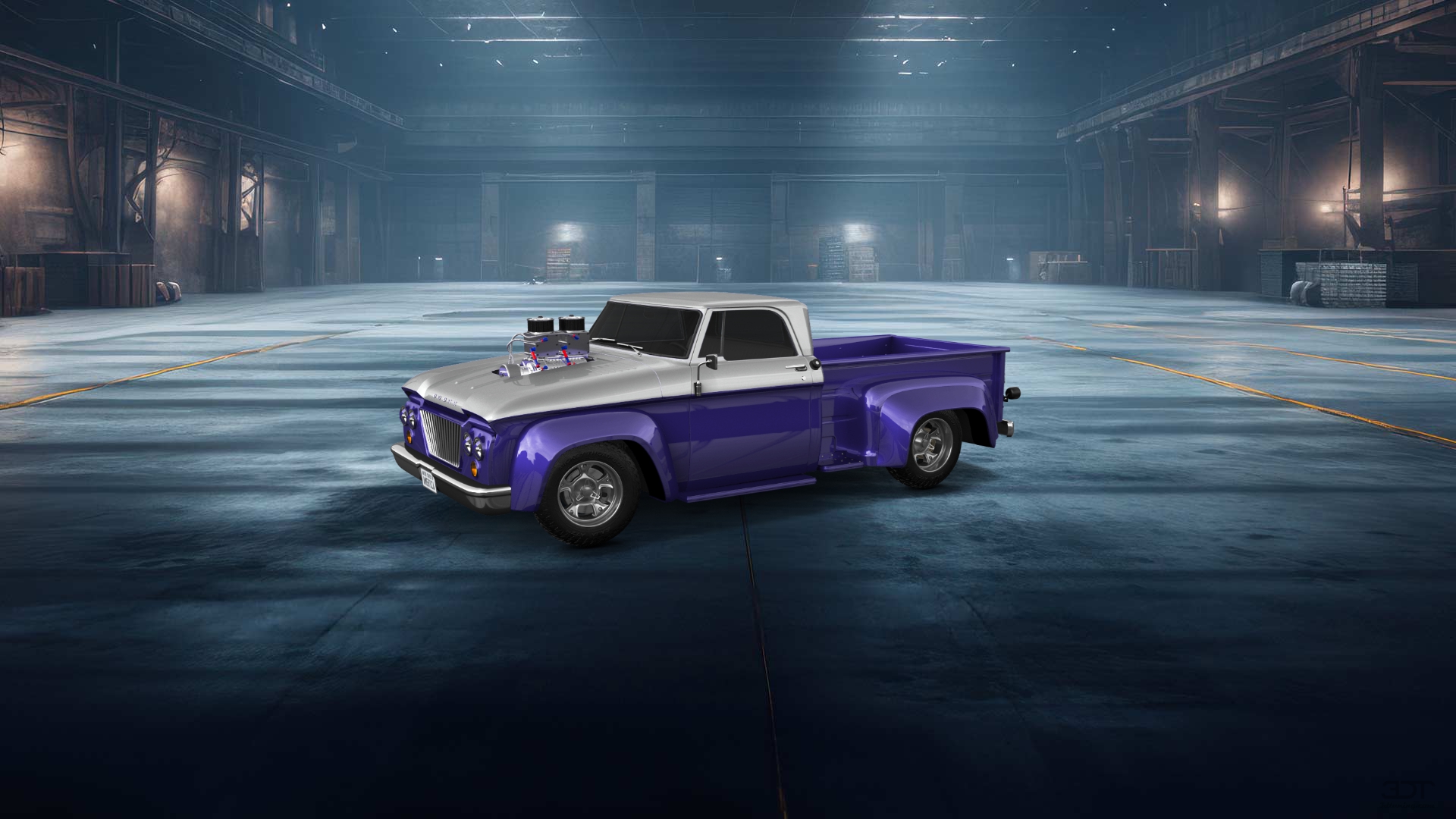 Dodge D-100 Stepside 2 Door pickup truck 1961