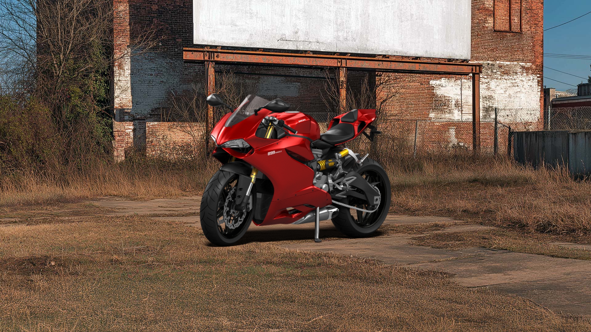 Ducati 899 Panigale Sport Bike 2015 tuning