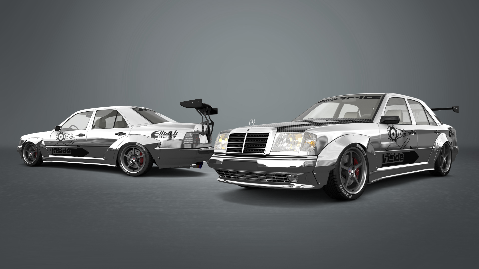 Mercedes E-Class Sedan 1984 tuning