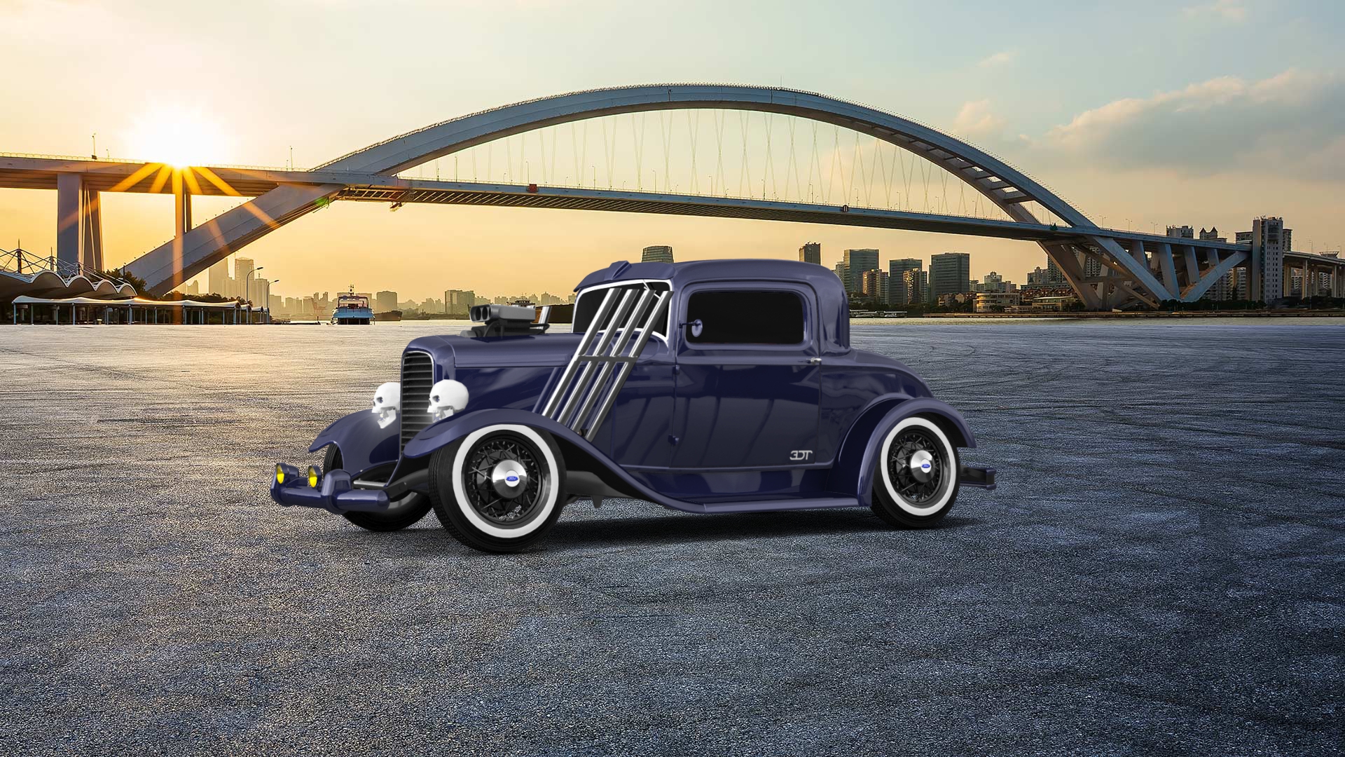 Ford Model B Deluxe 2 Door Coupe 1932