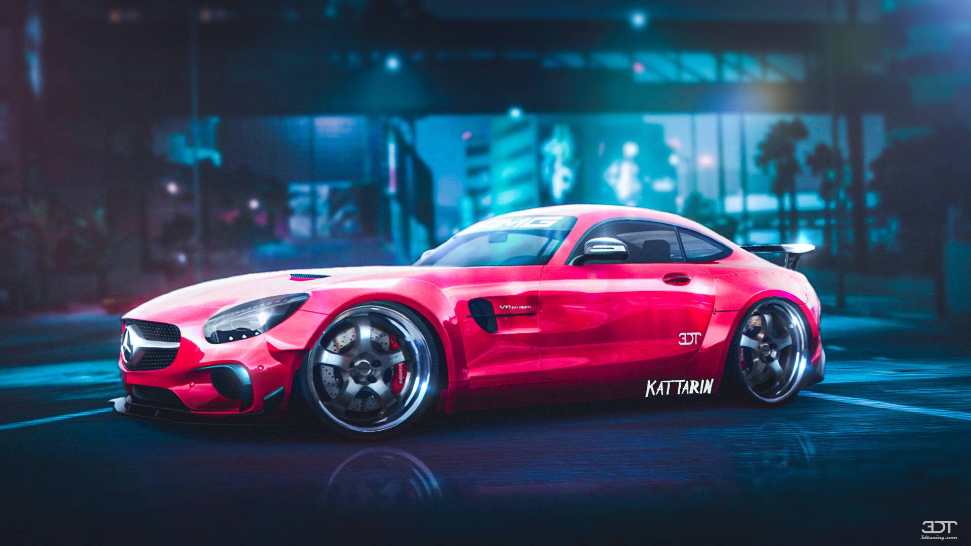 Mercedes AMG GT 2 door fastback coupe 2016