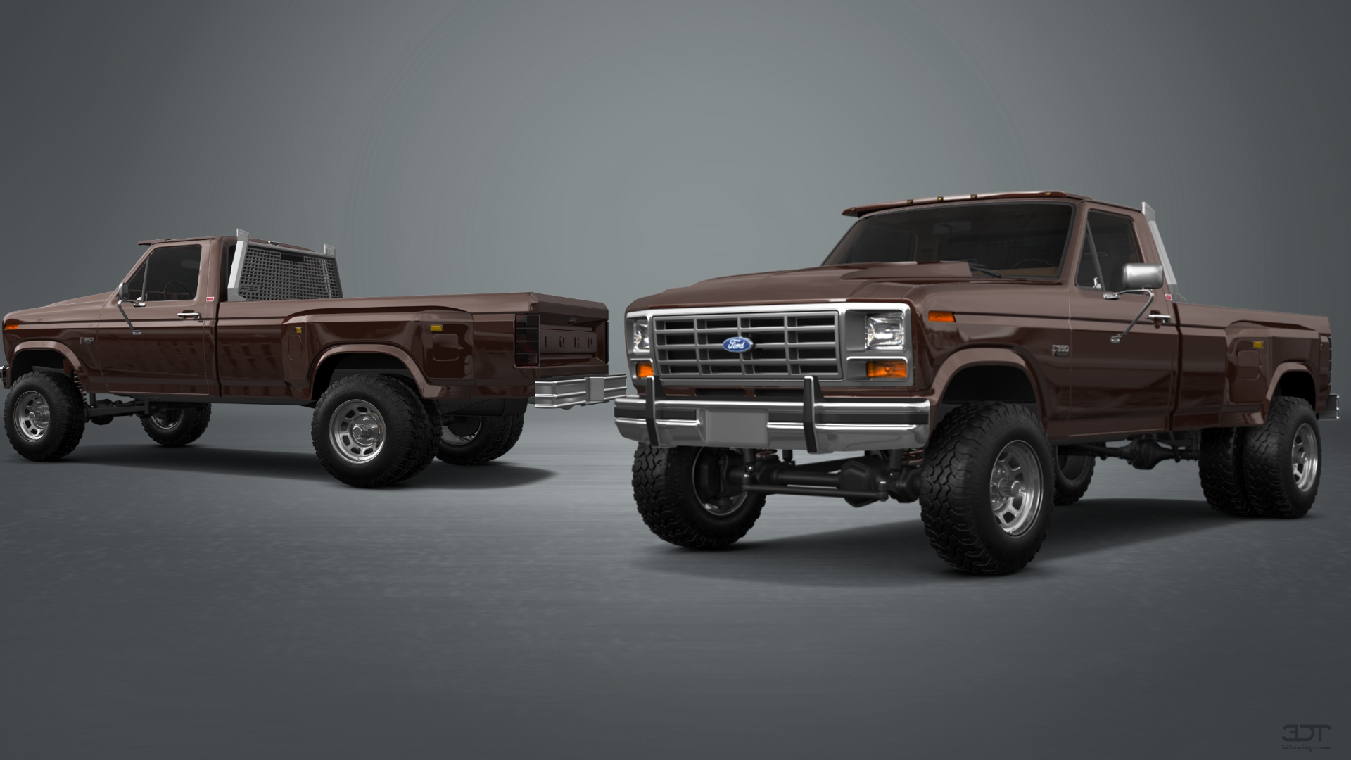 Ford F-350 Dually Regular Cab 2 Door pickup truck 1980 tuning