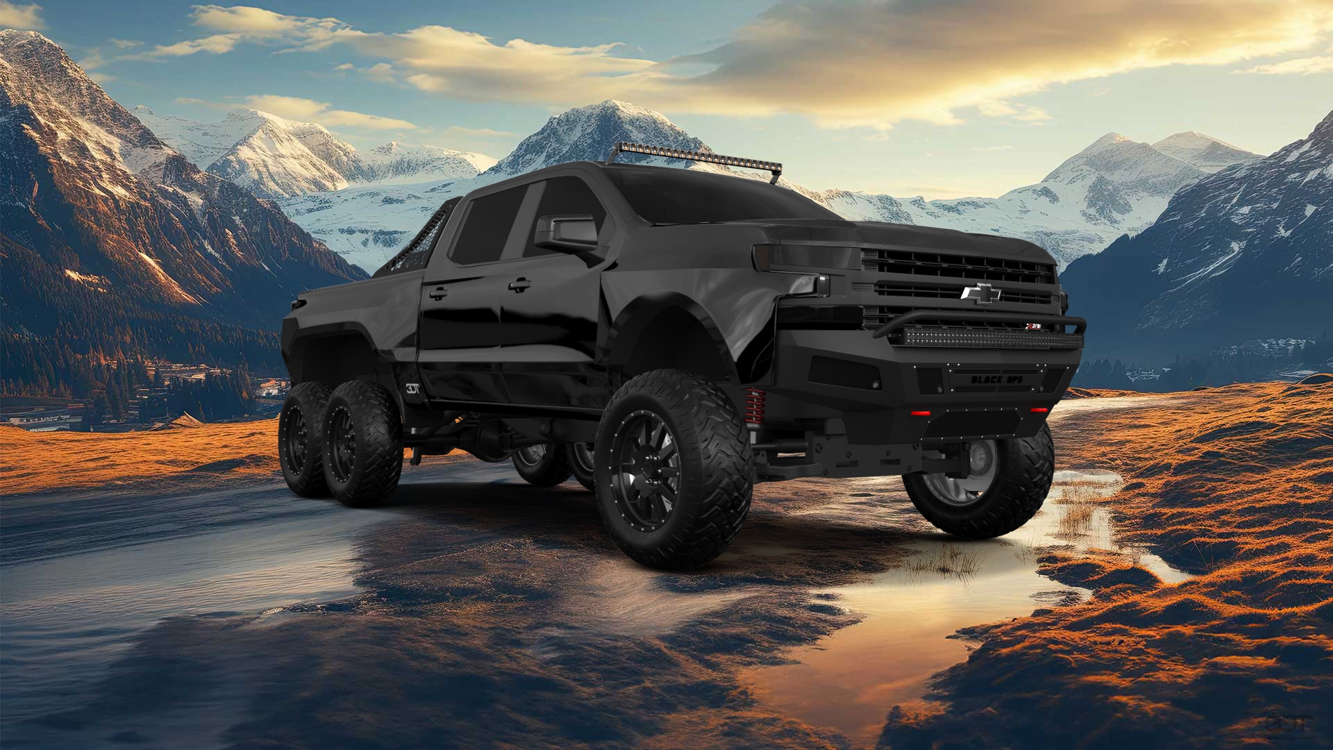 Chevrolet Silverado Hennessey Goliath 6X6 Truck 2020 tuning