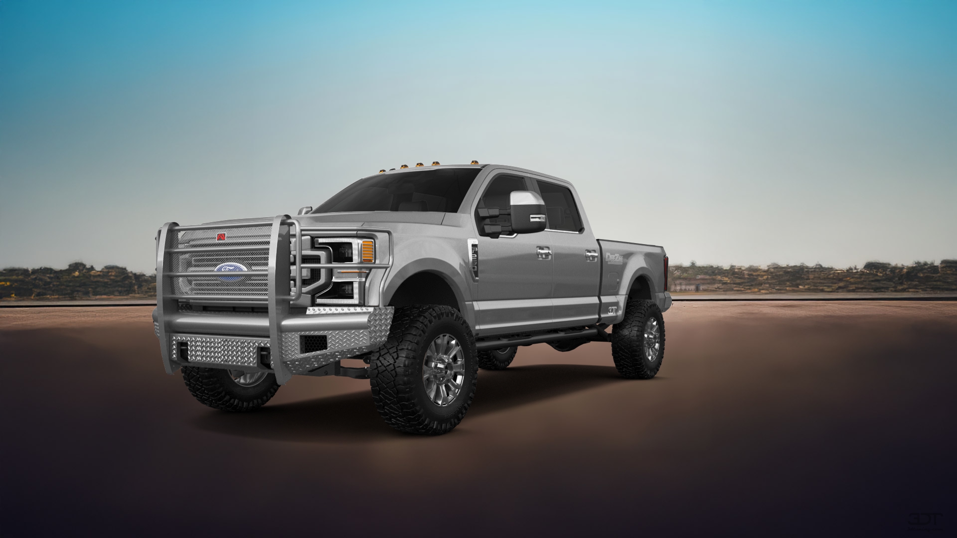 Ford F-250 4 Door pickup truck 2021 tuning