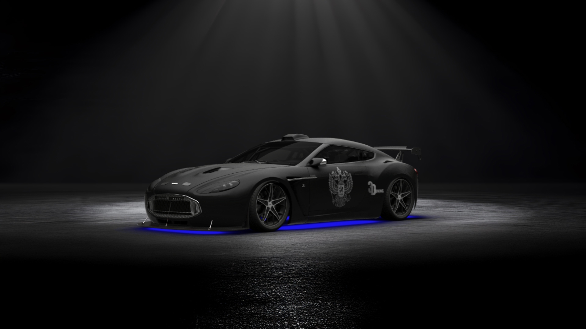 Aston Martin V12 Zagato Coupe 2012 tuning