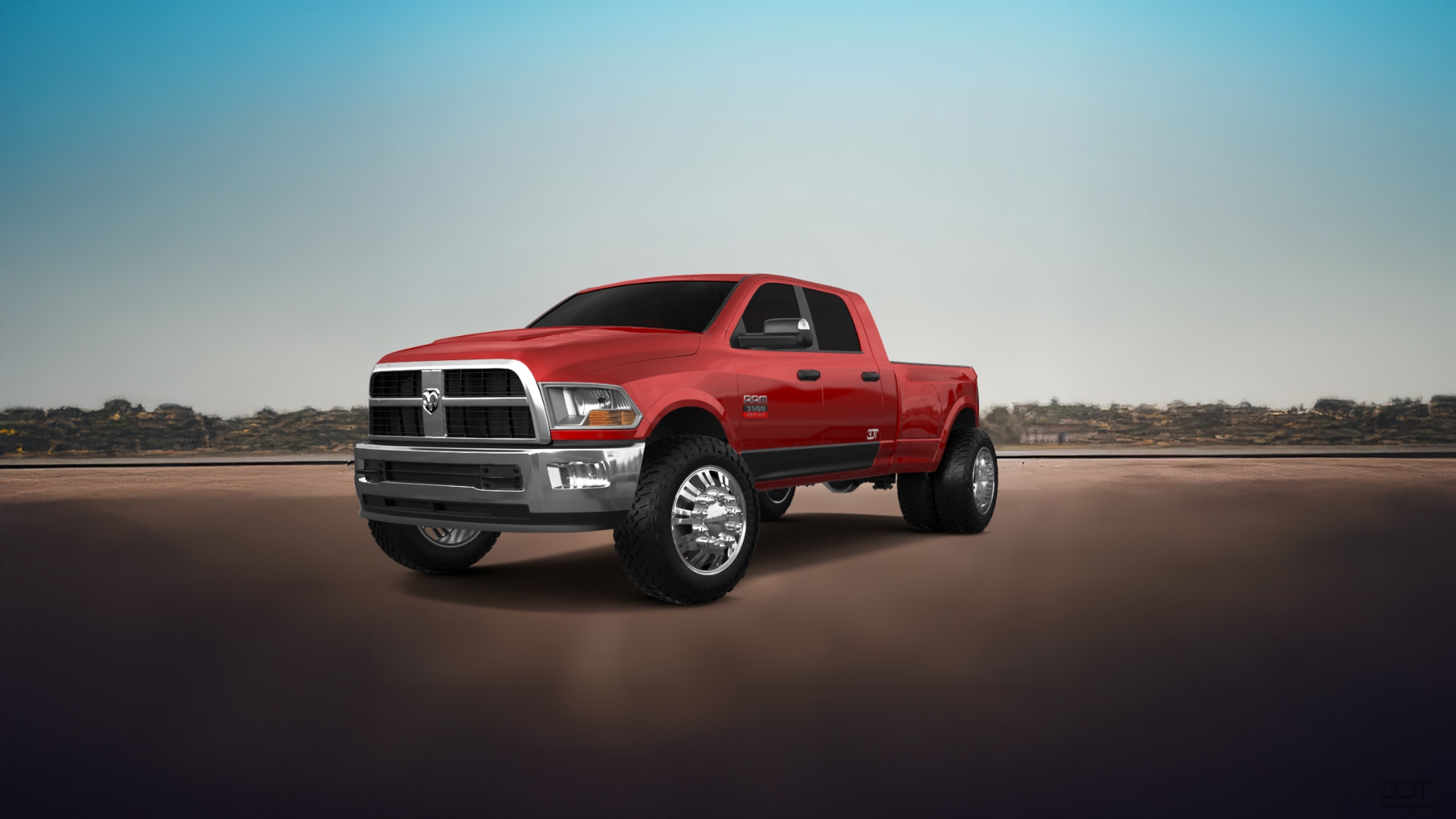 Dodge Ram 3500 4 Door Truck 2014 tuning