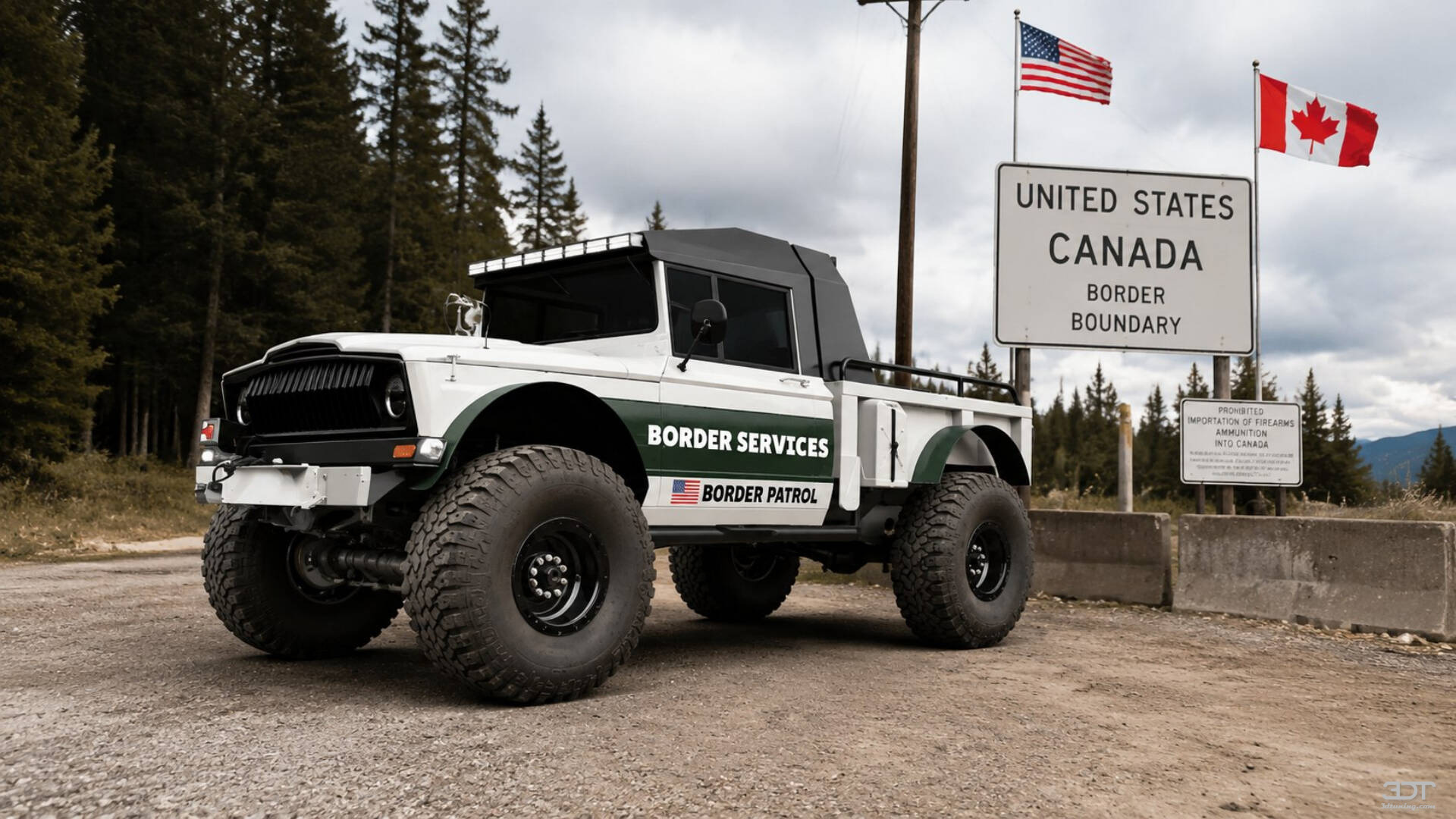 Tuning Jeep Kaiser M715 2 Door pickup truck 1968