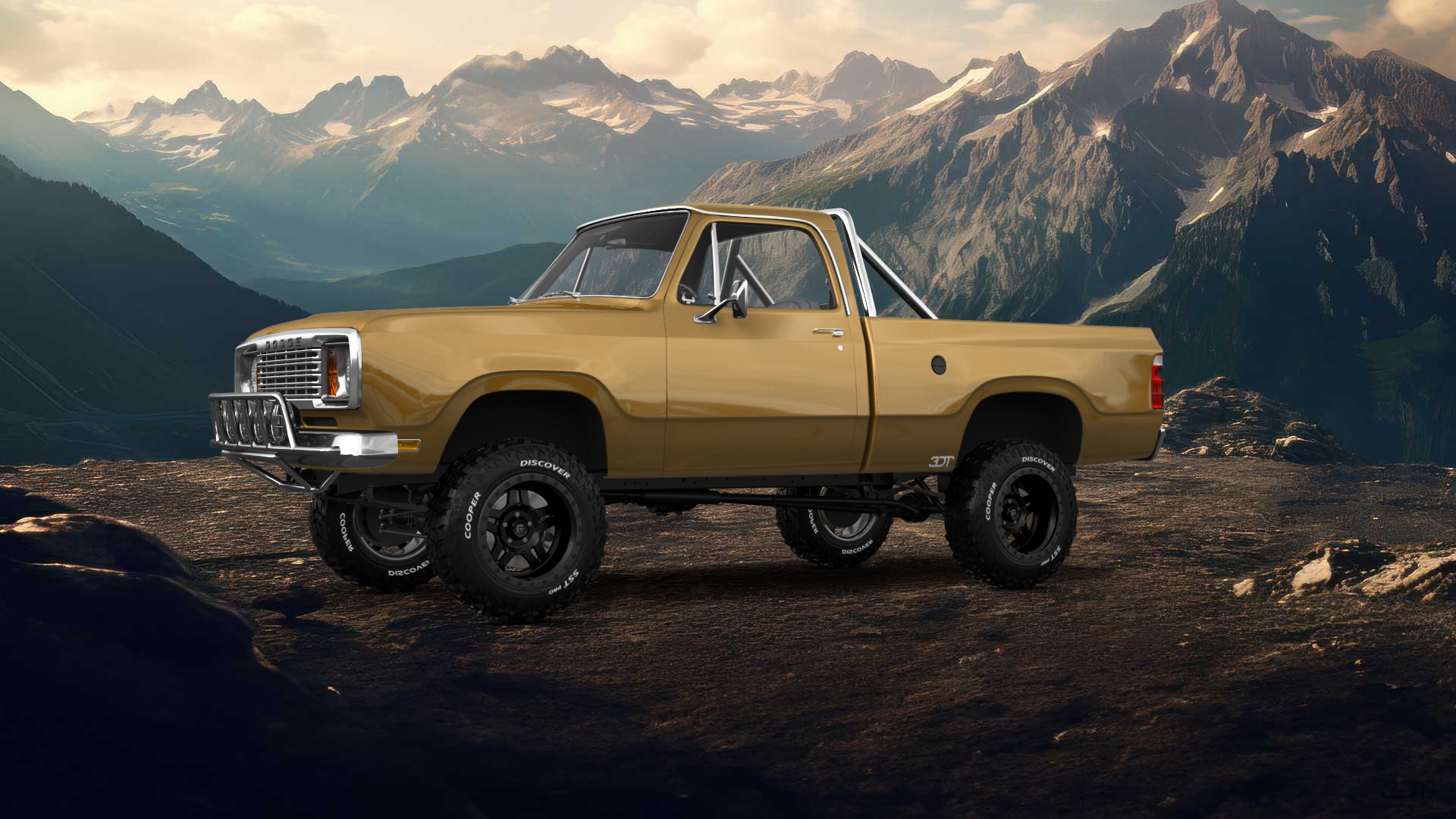 Dodge Power Wagon W200 2 Door pickup truck 1977