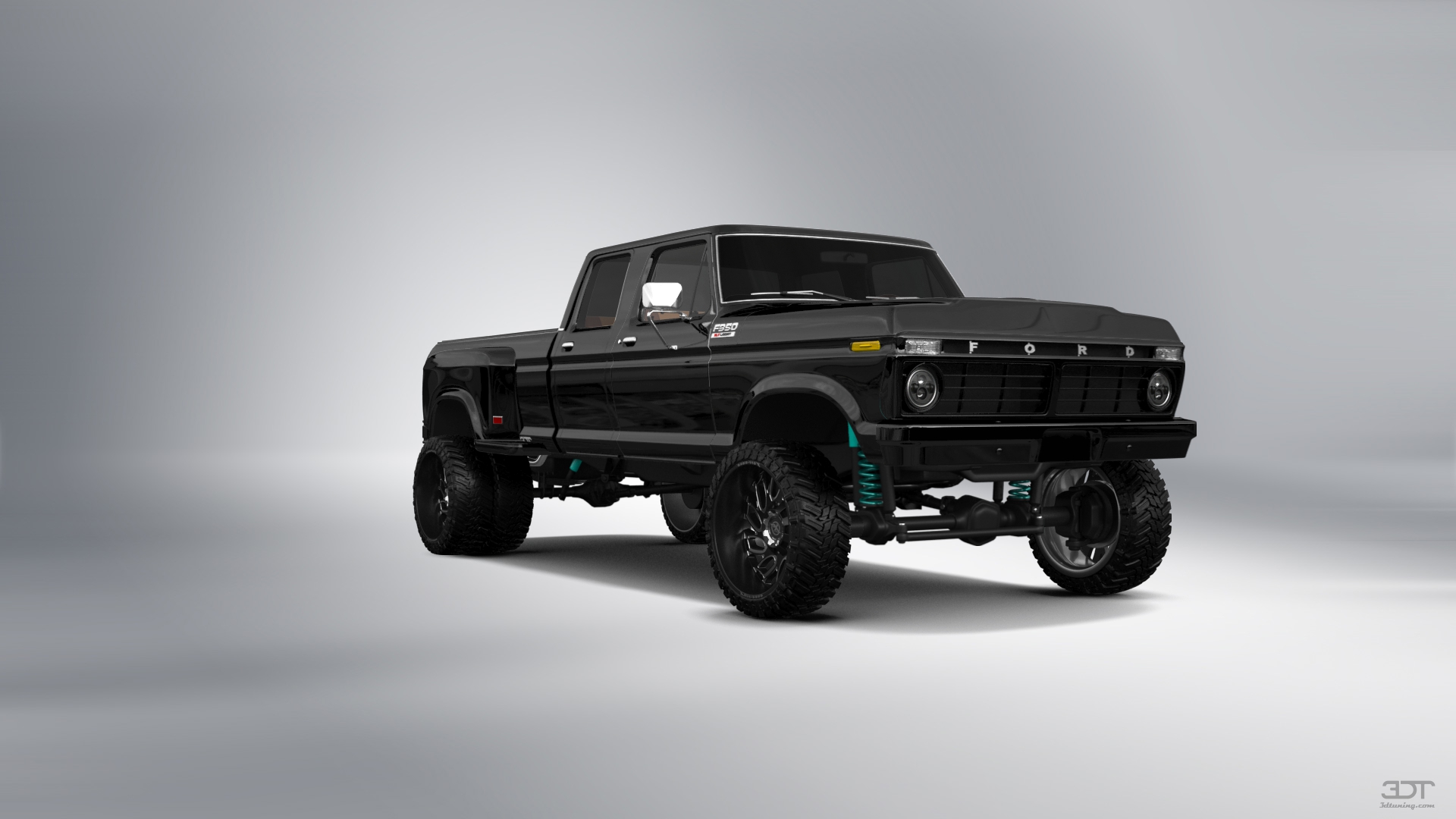 Ford F-350 Dually 4 Door pickup truck 1973