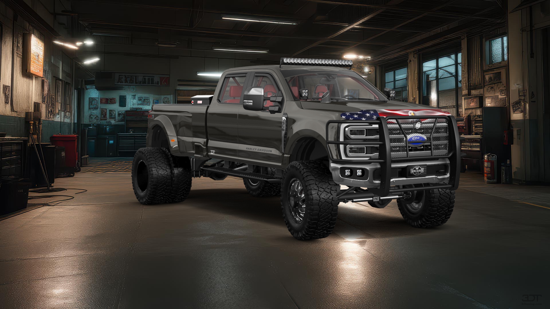 Ford F-350 DRW Crew Cab 4 Door pickup truck 2023 tuning