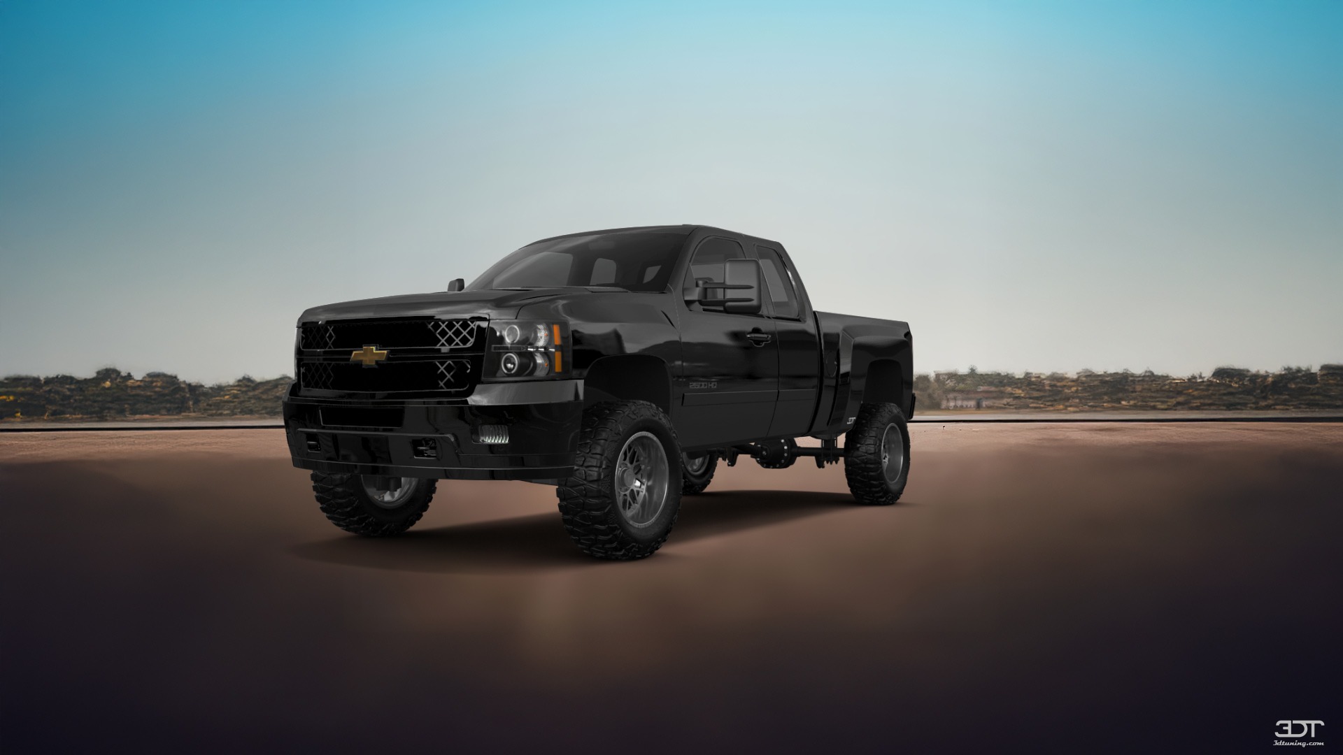 Chevrolet Silverado 2500 HD Extended Cab Pickup Truck 2007 tuning