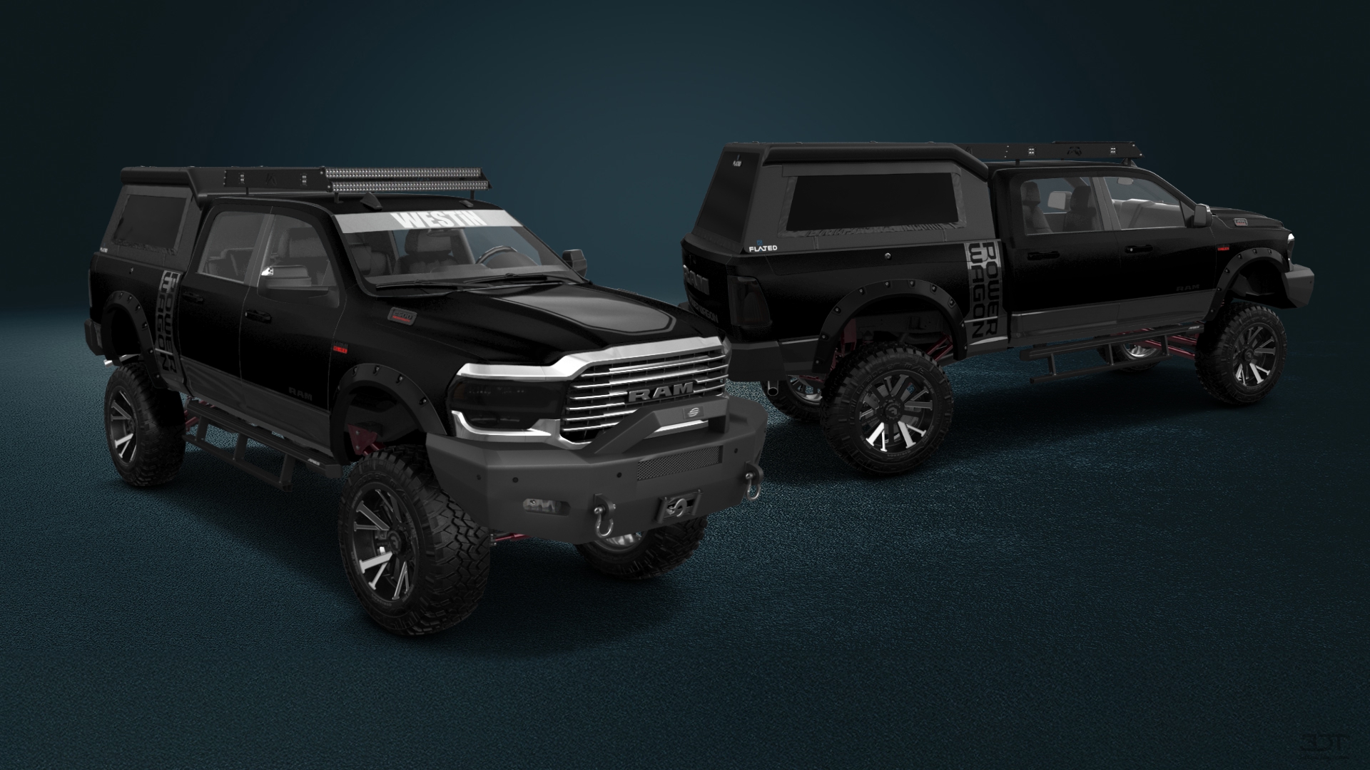 Dodge Ram 2500 4 Door pickup truck 2020 tuning