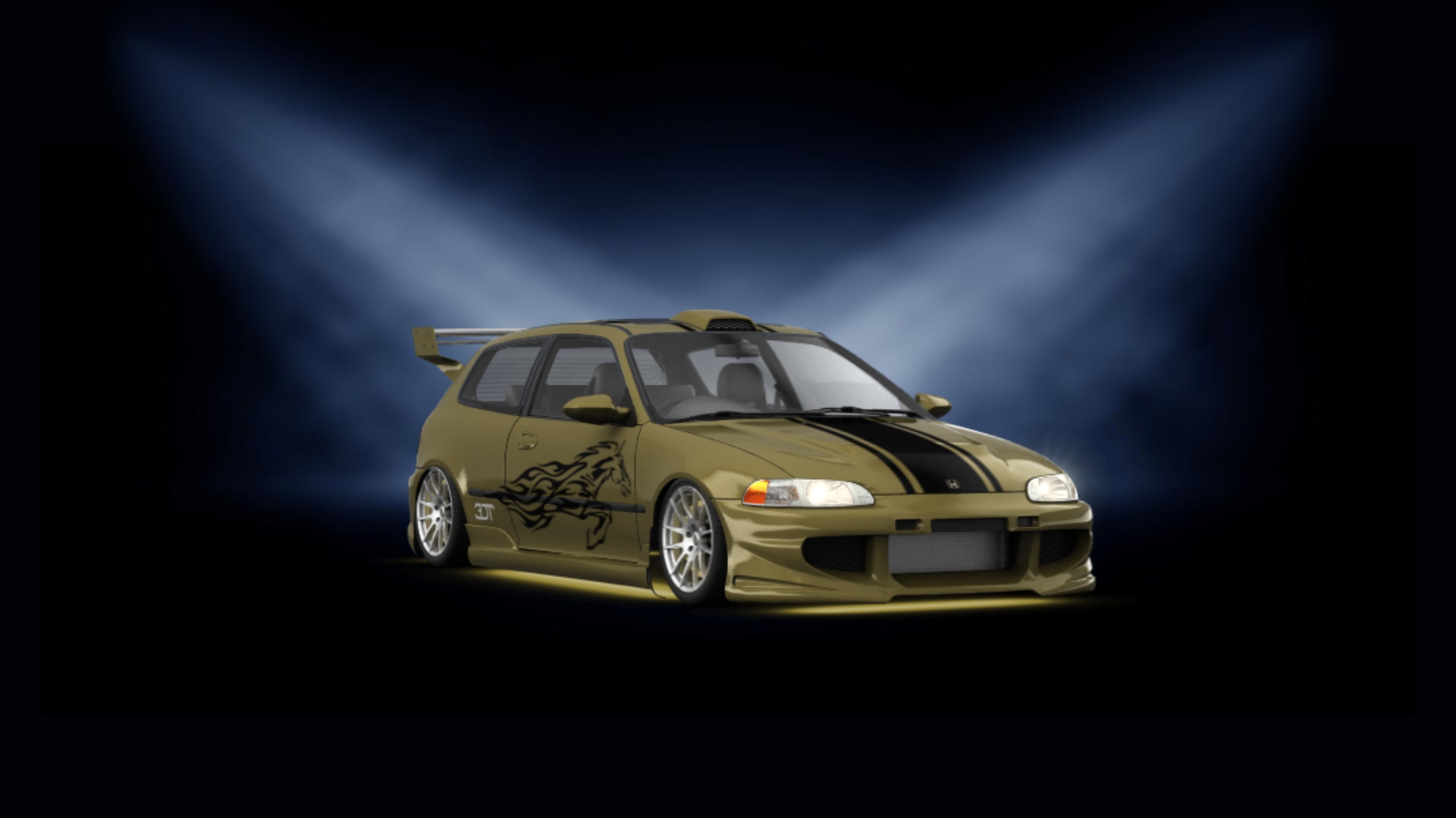 Honda Civic 3 Door Hatchback 1992 Images