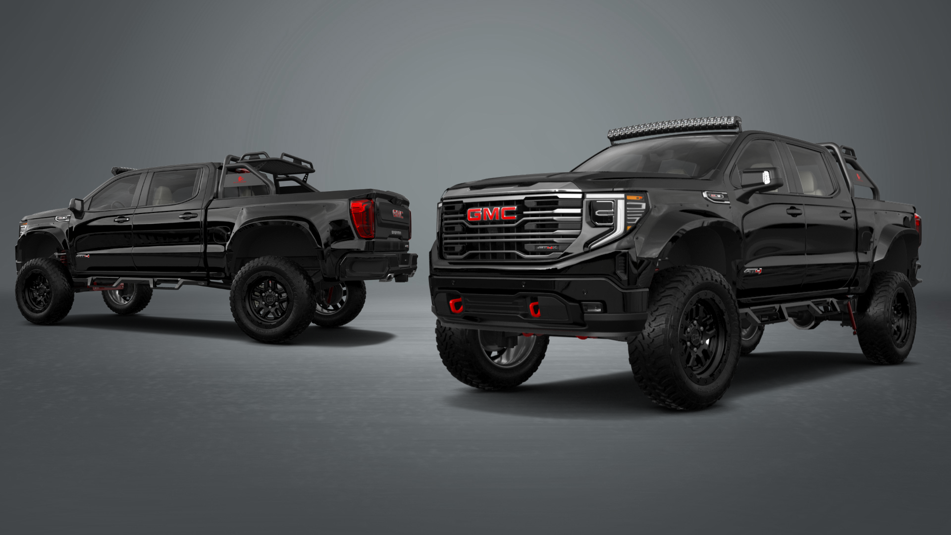 GMC Sierra 1500 Crew Cab 5.8 ft box 4 Door pickup truck 2023 tuning