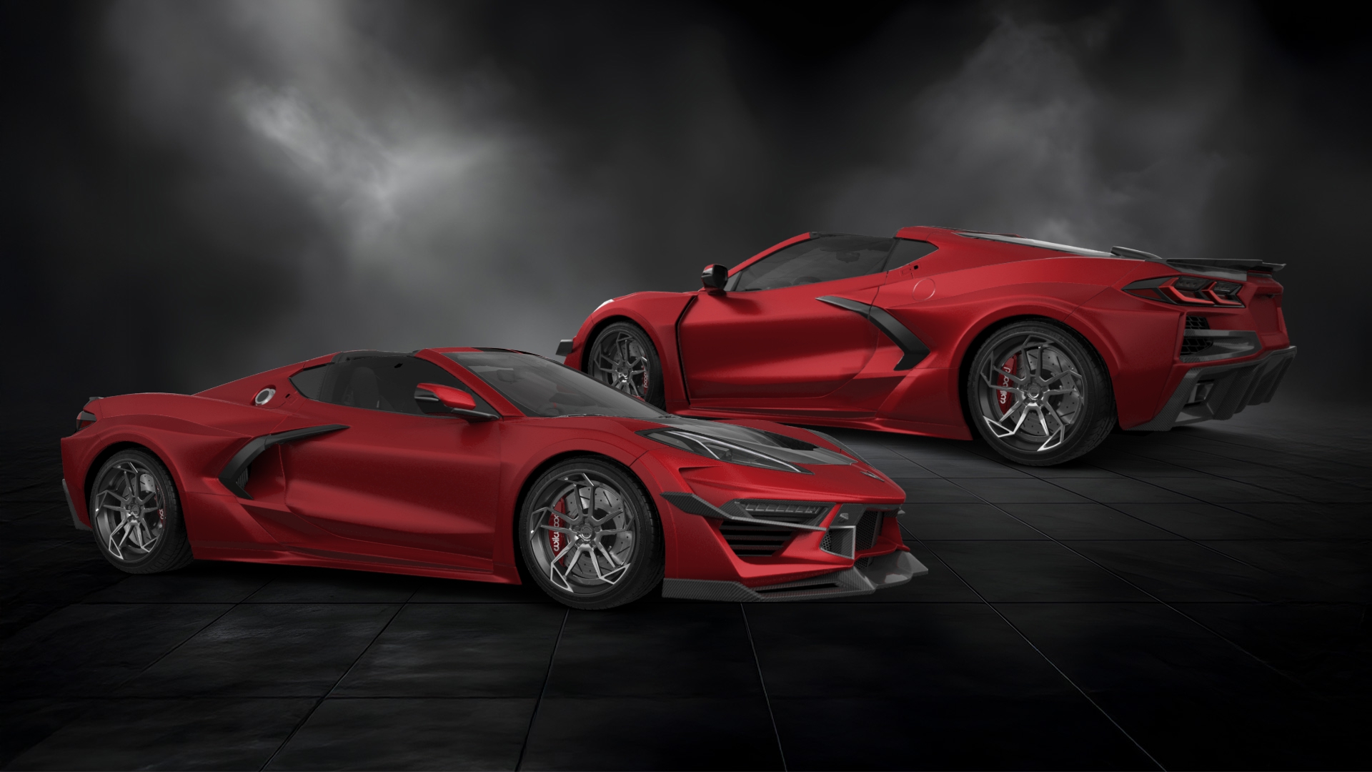 Chevrolet Corvette 2 door targa top 2020 tuning