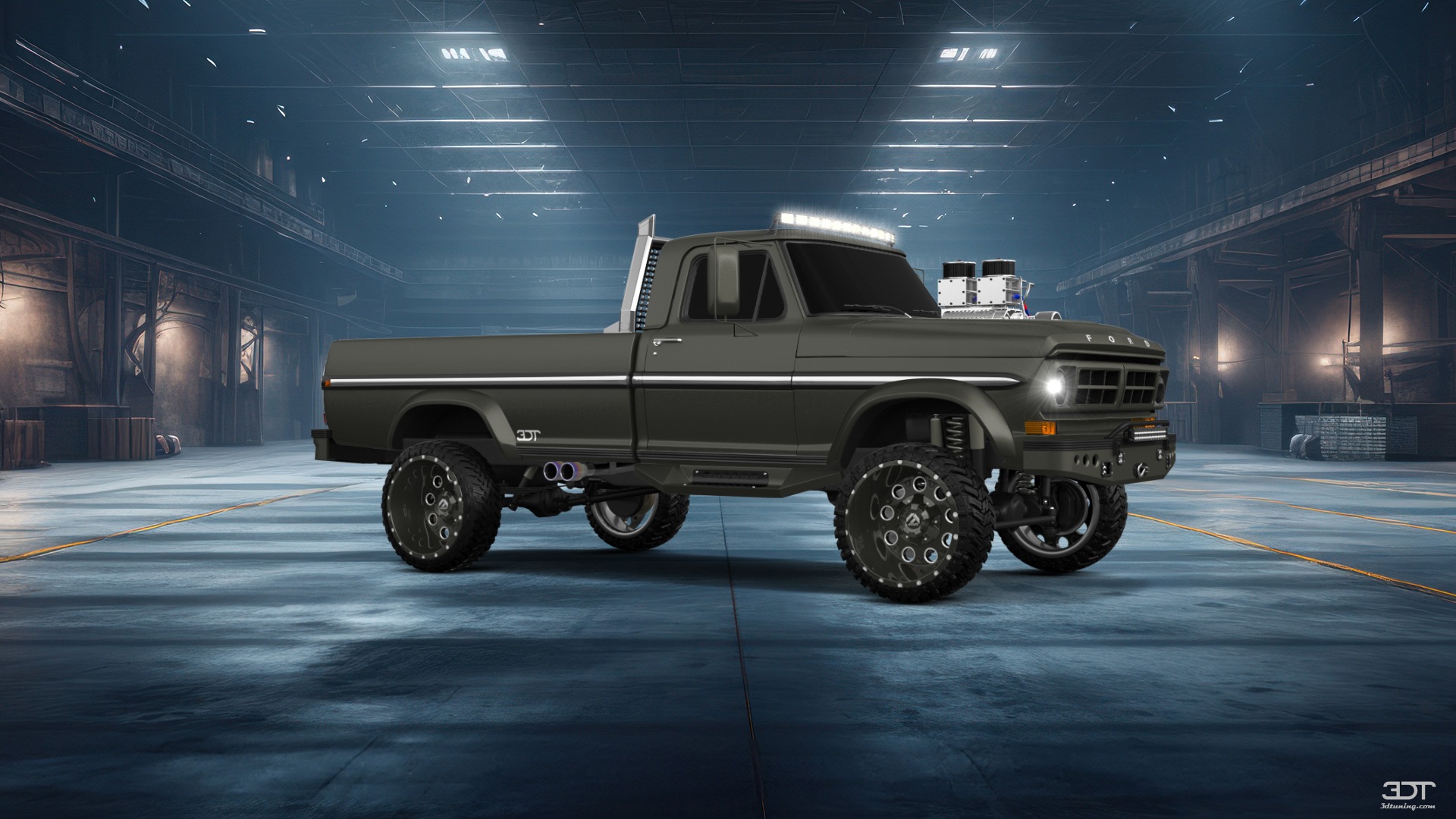 Ford F-250 2 Door pickup truck 1971