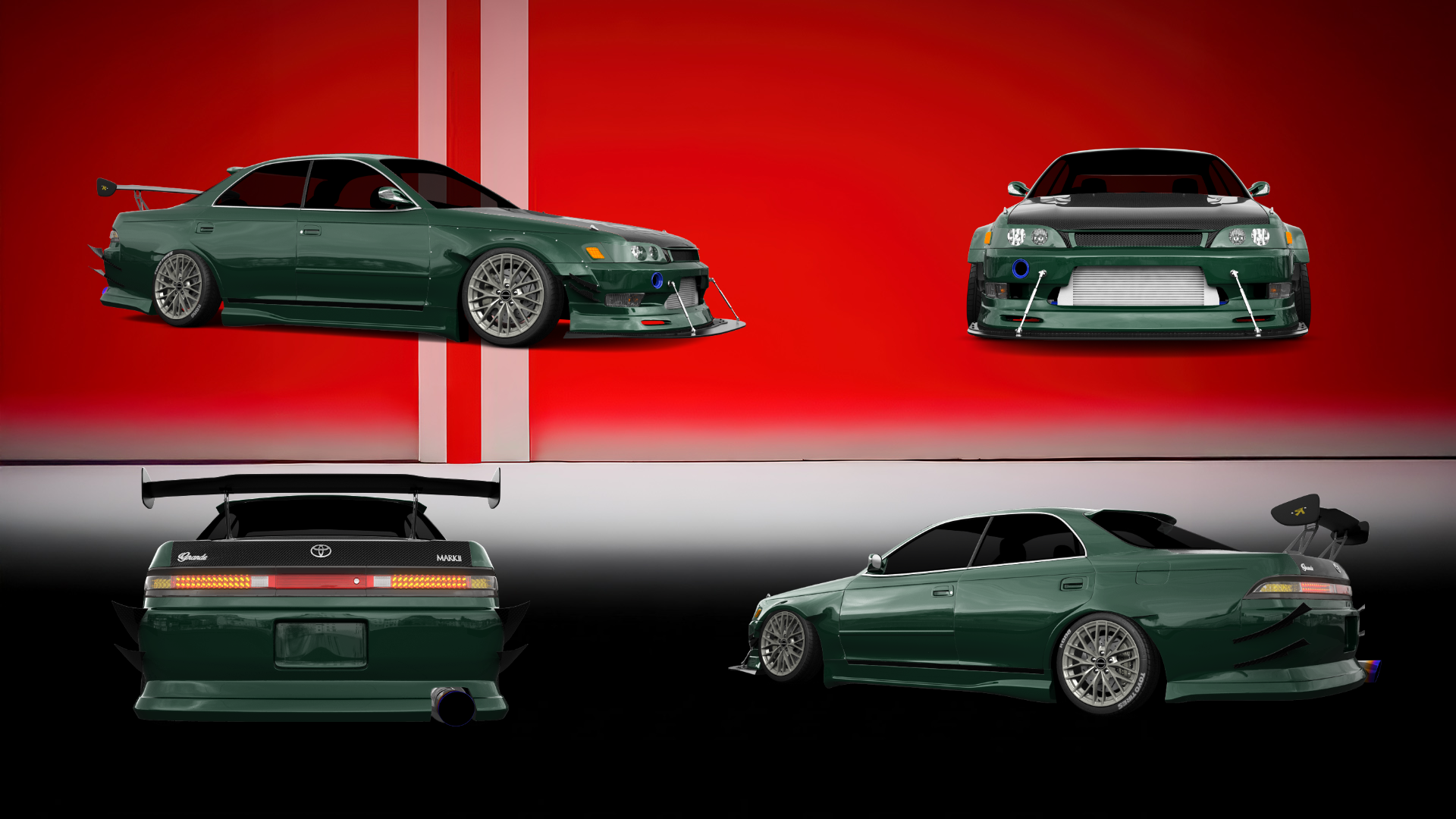 Toyota Mark II X90 Sedan 1996 tuning