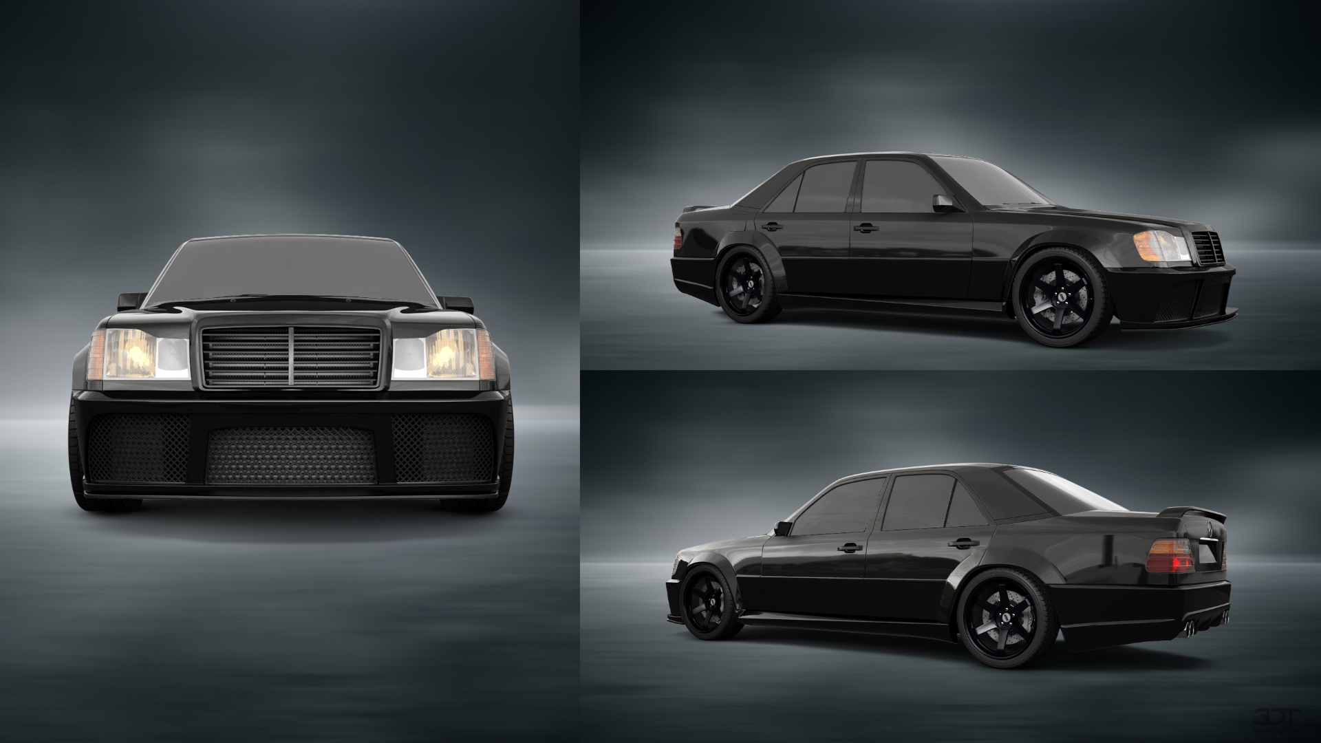 Mercedes E-Class Sedan 1984 tuning