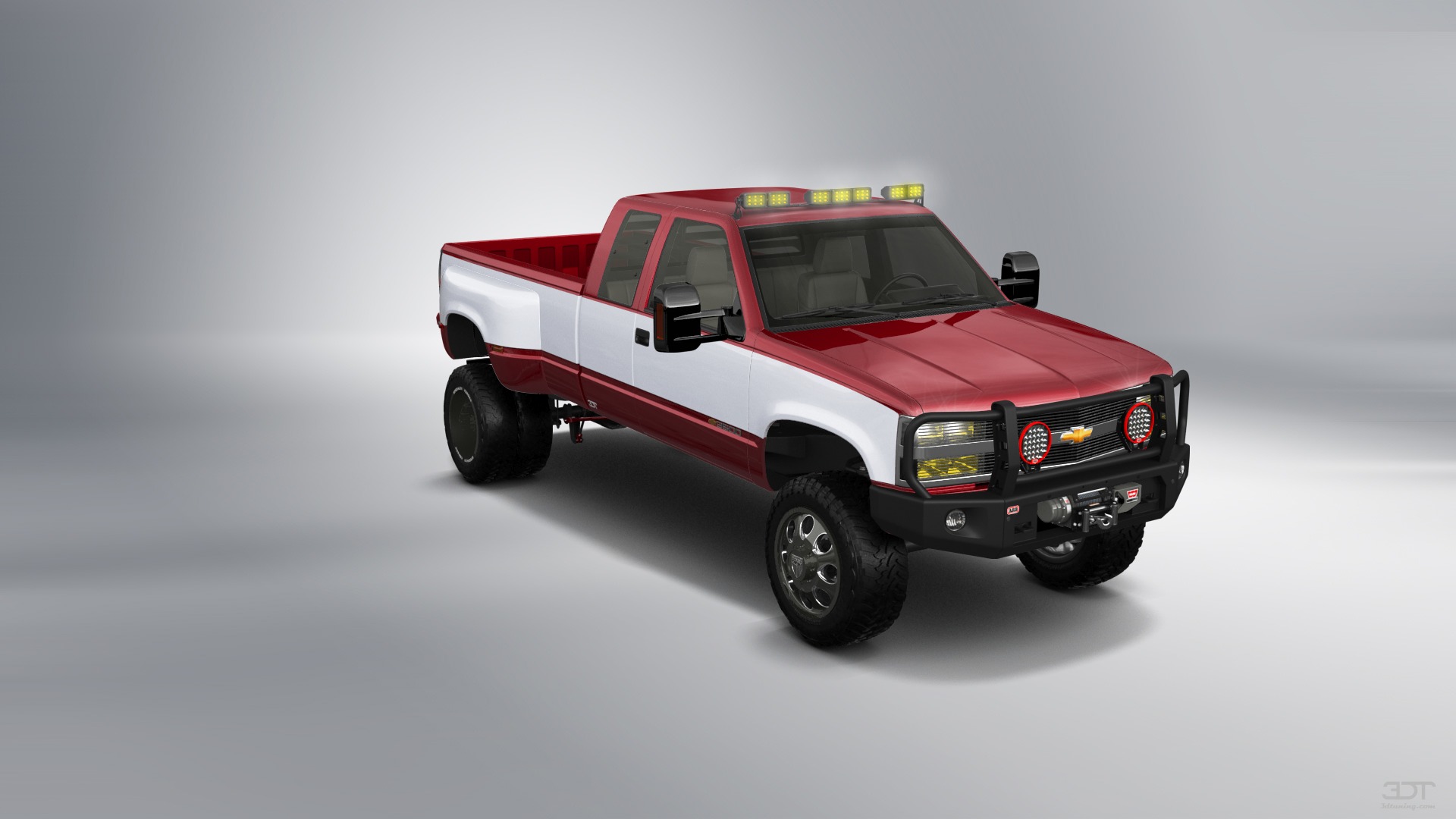 Chevrolet K3500 Extended Cab Pickup Truck 1988
