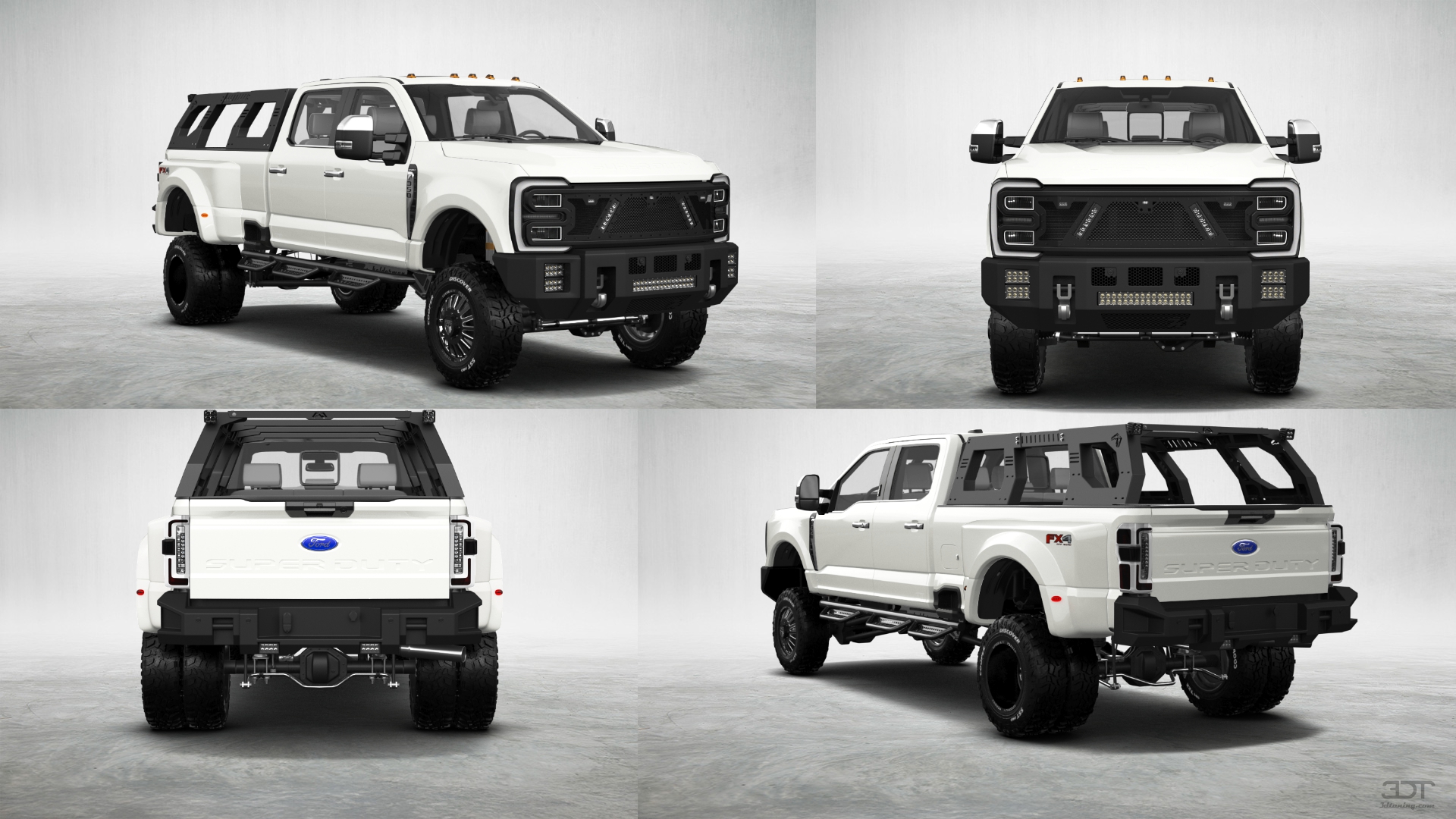 Ford F-350 DRW Crew Cab 4 Door pickup truck 2023 tuning