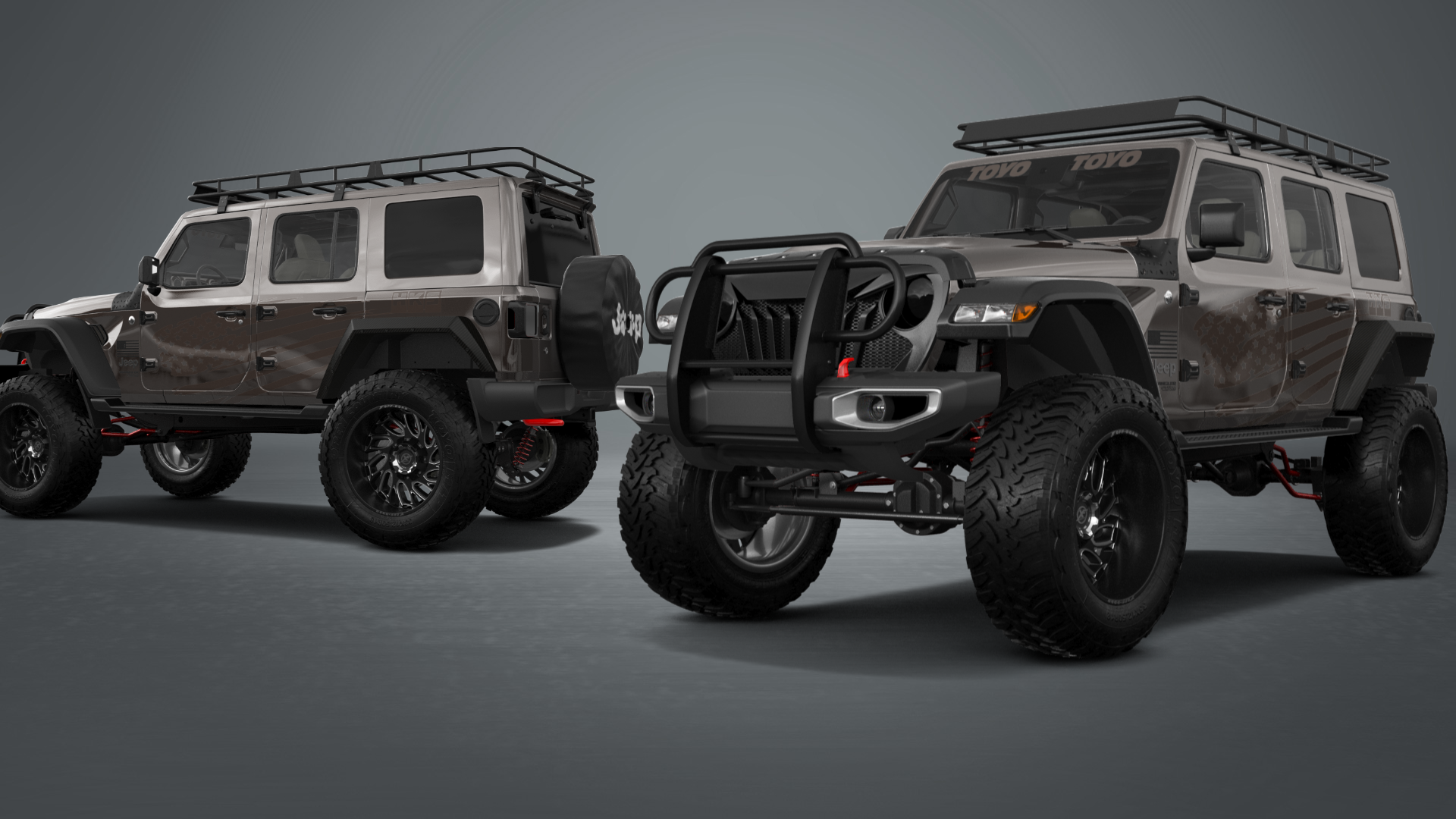 Jeep Wrangler Rubicon JL 4 Door SUV 2017 tuning