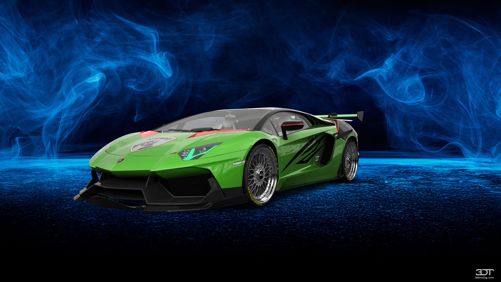 Lamborghini Aventador 2 Door Coupe 2012 tuning