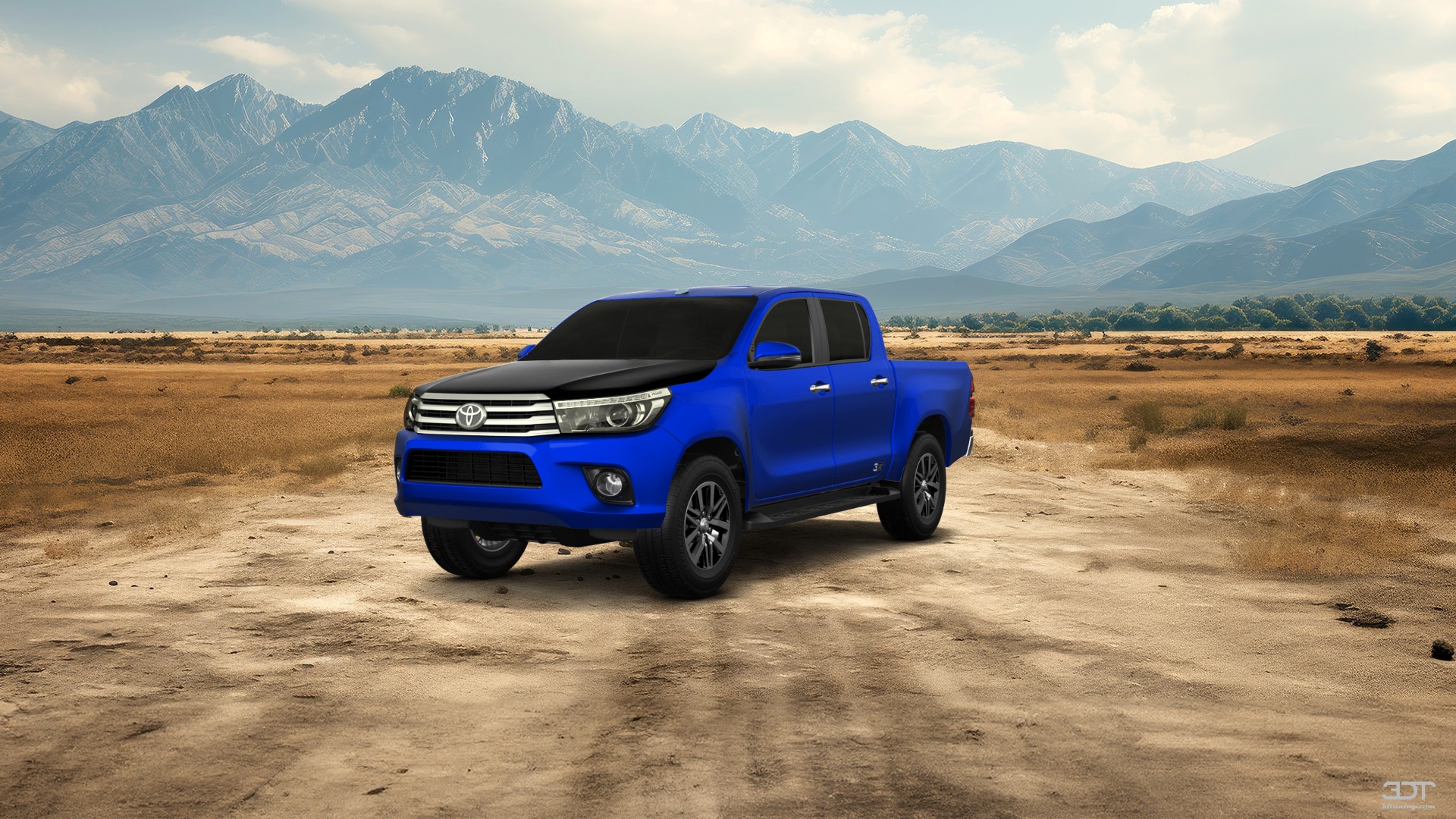 Toyota Hilux Double Cab 4 Door pickup truck 2015 tuning