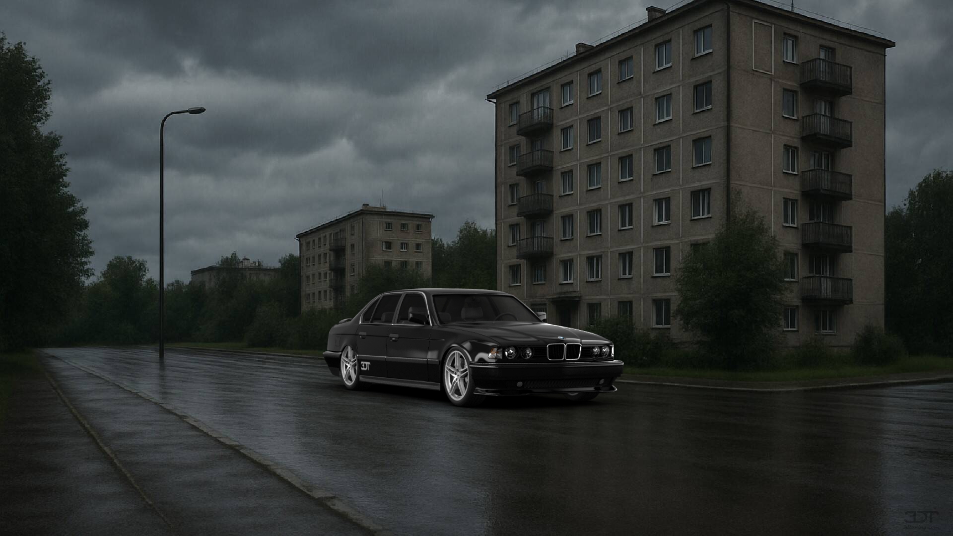 BMW 7 Series Sedan 1986