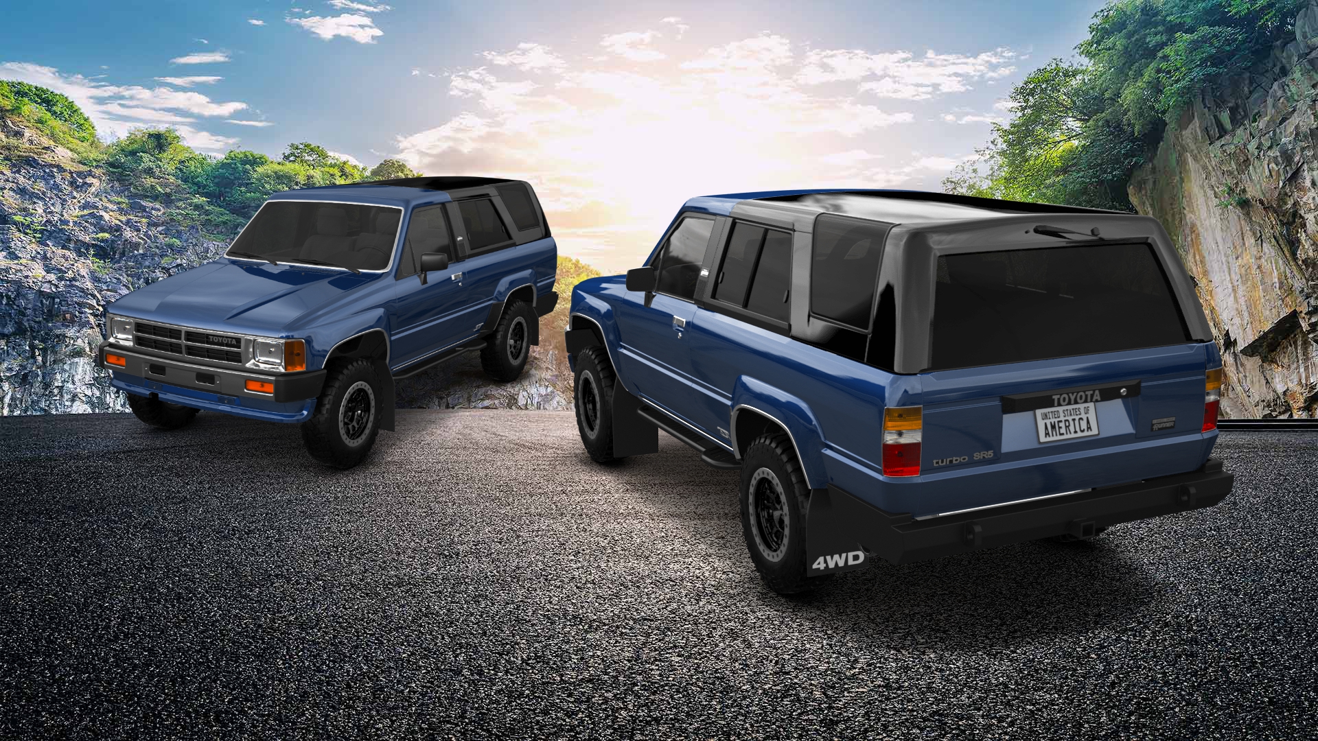 Toyota 4Runner 3 Door SUV 1984