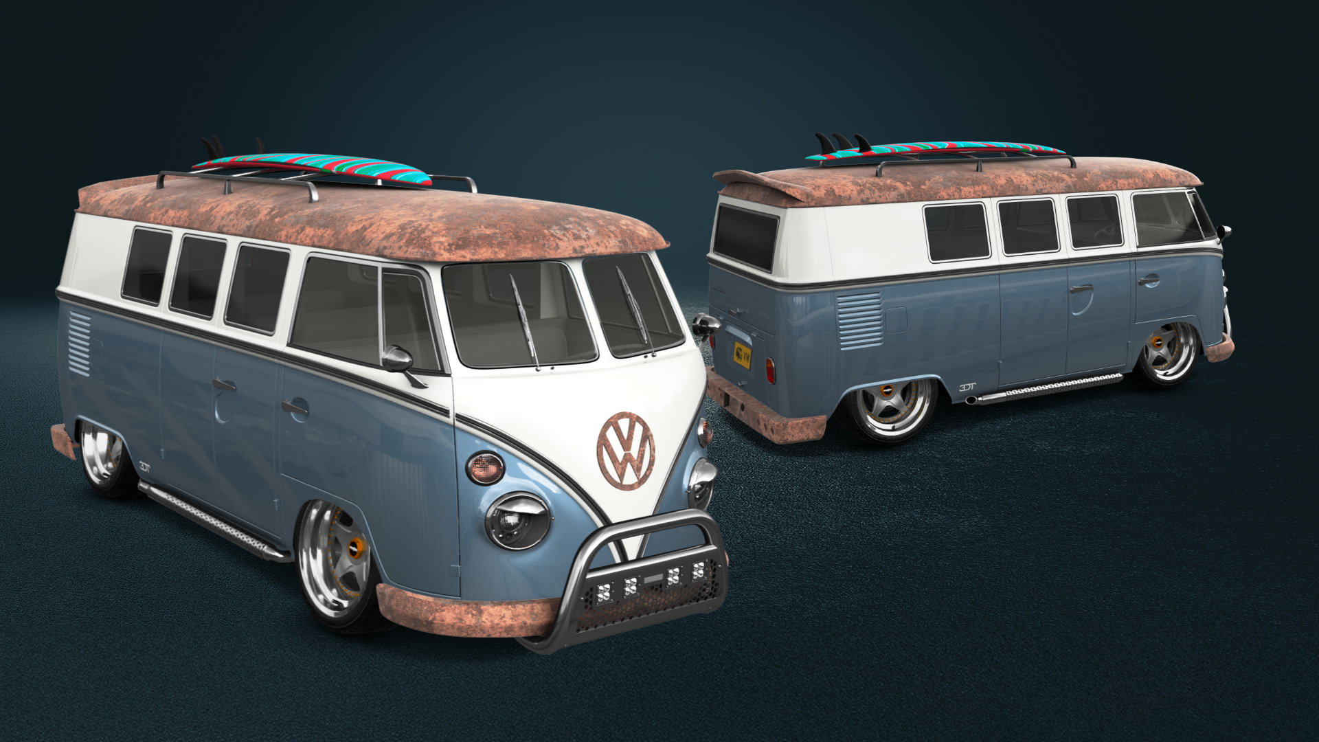 Volkswagen T1 Van 1950 tuning