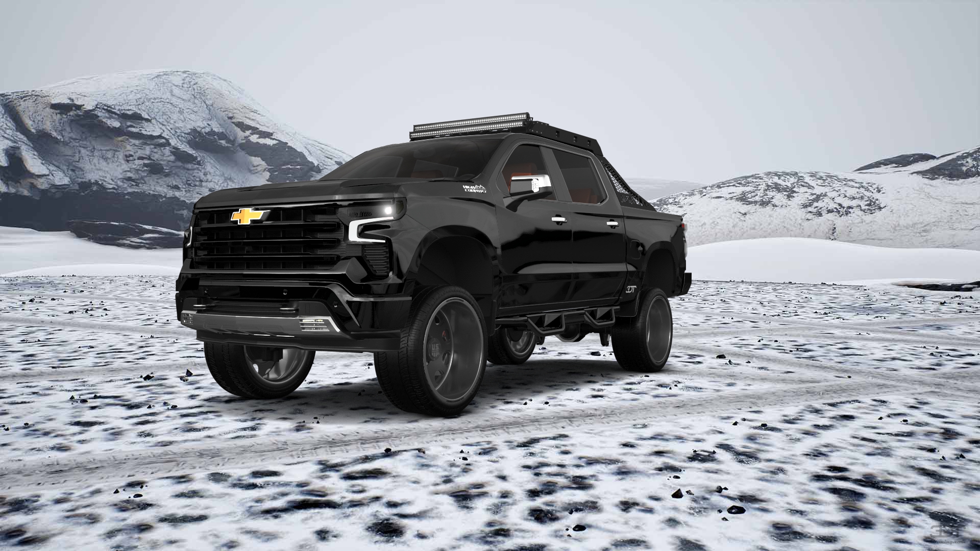 Chevrolet Silverado 1500 Crew Cab 5.8 ft box 4 Door pickup truck 2023 tuning