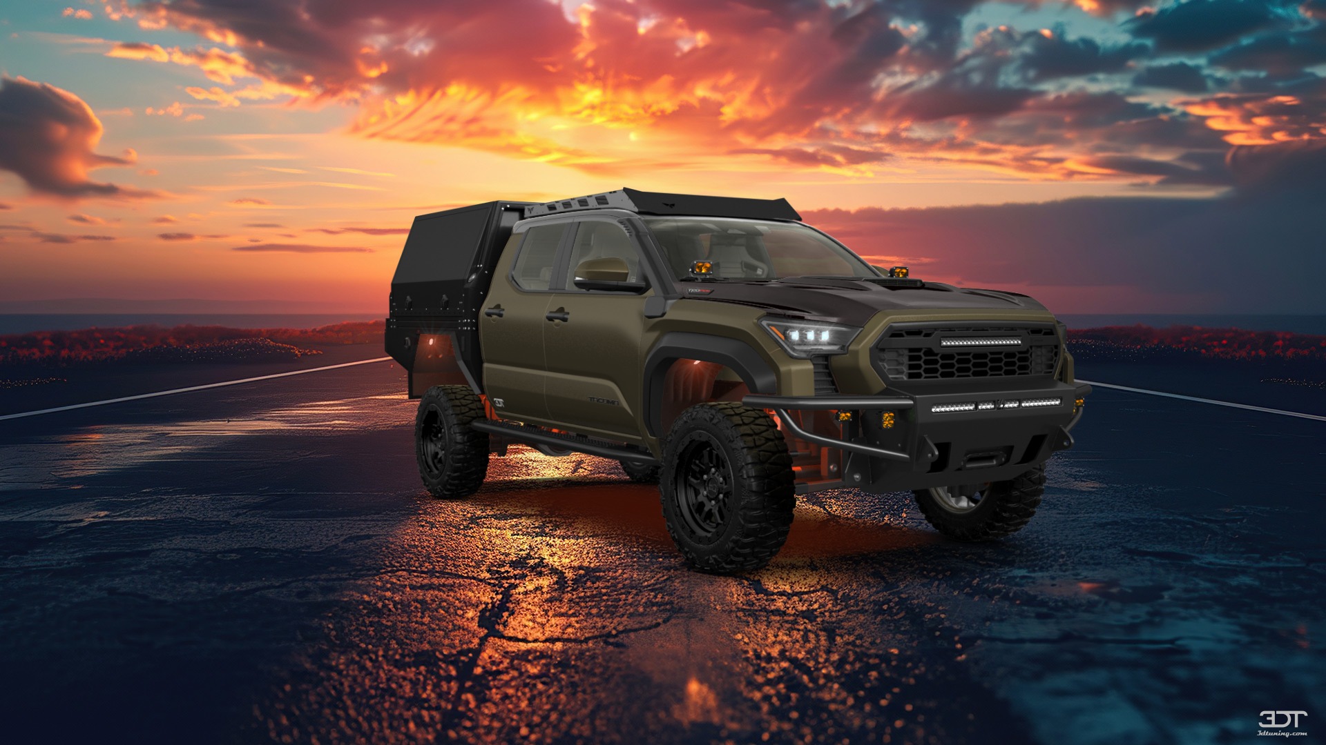 Toyota Tacoma Crew Cab 4 Door pickup truck 2024 tuning