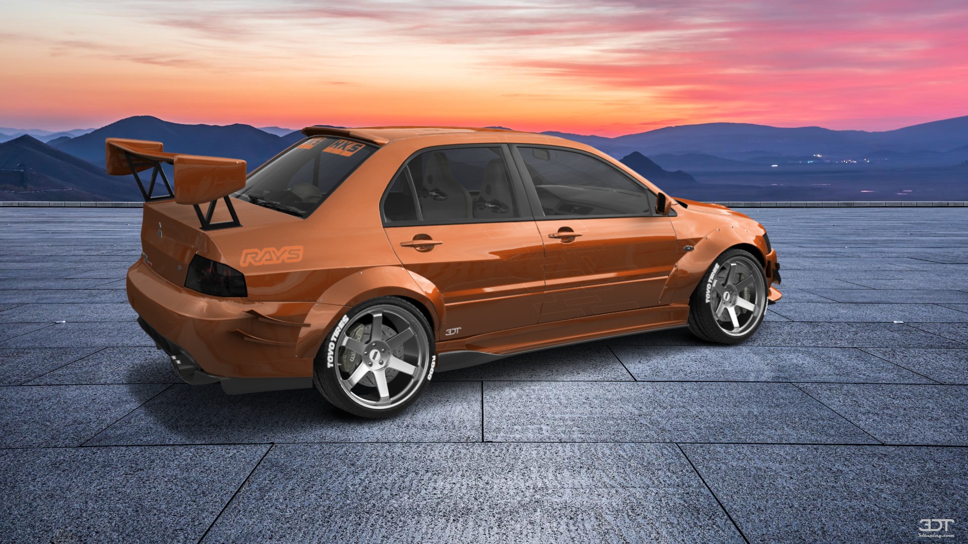 Mitsubishi Lancer Evo IX 4 Door Saloon 2005
