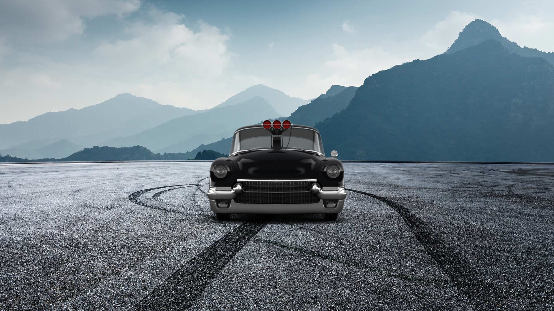 Cadillac De Ville Coupe 1956