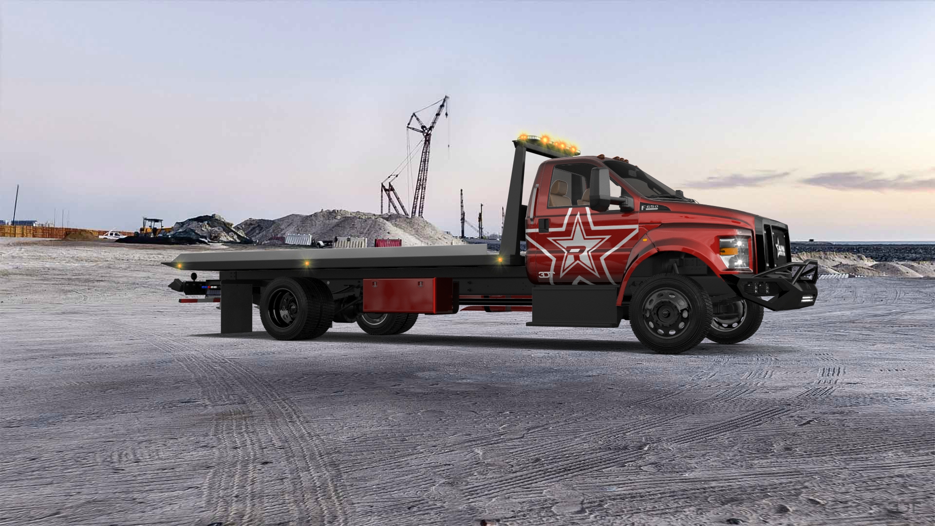 Ford F-650 Tow Truck Pickup 2016