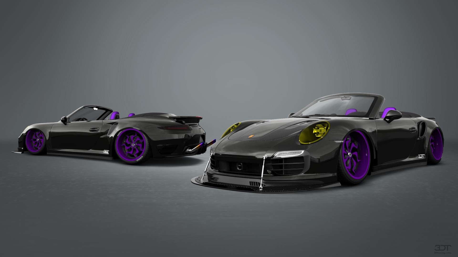 Porsche 911 Turbo S 2 Door Convertible 2014 tuning